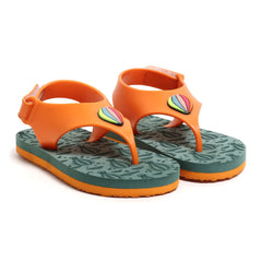 Tomsy Choice Green EVA Sole PVC Rubber Strap Unisex Flip-Flops & Slippers for Boys and Girls – Lightweight, Comfortable & Durable Casual Footwear