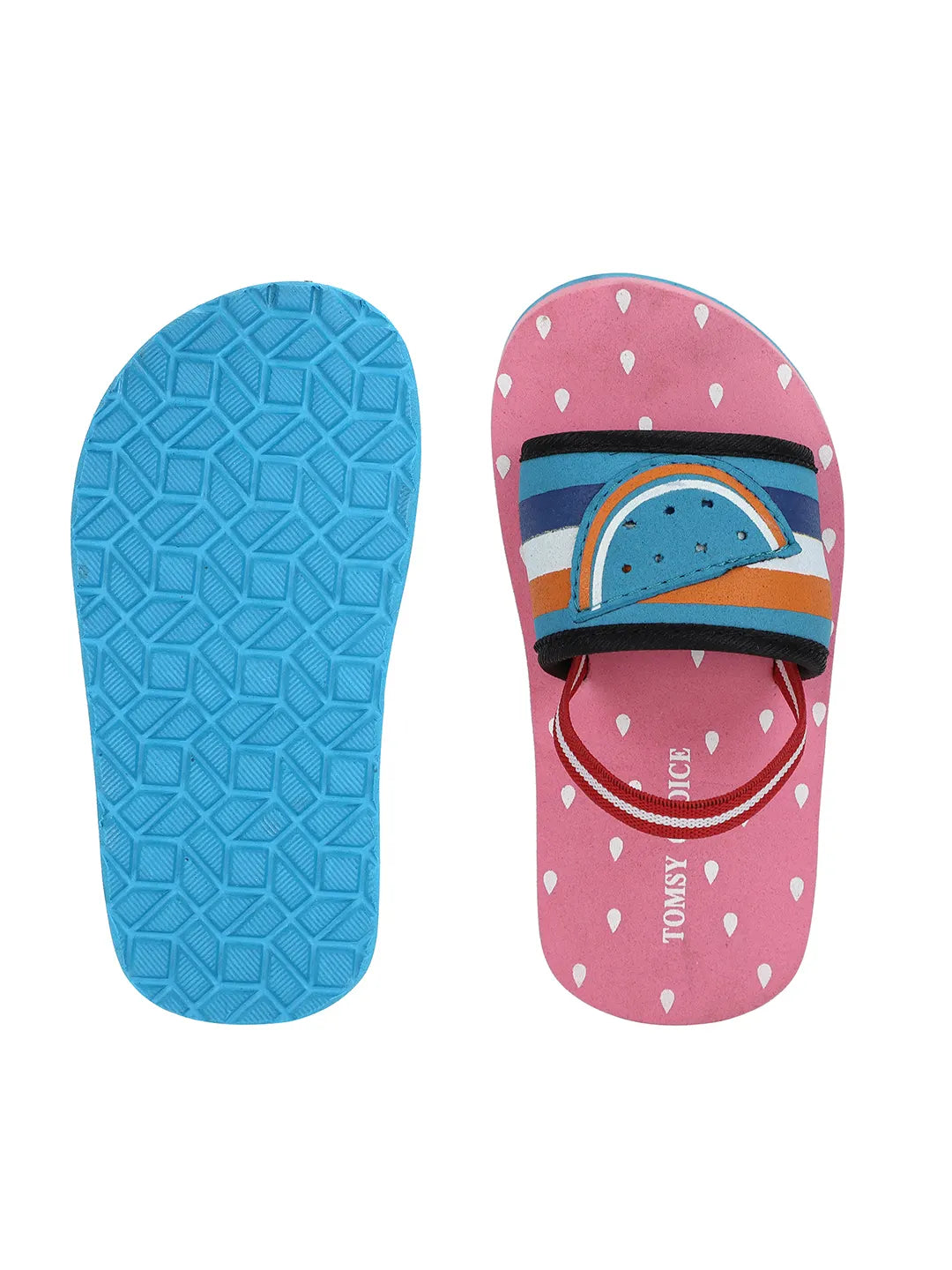 TOMSY CHOICE Kids EVA Sandals for Girls & Boys | Lightweight Comfortable Slip-On Summer Sandals | Anti-Slip Waterproof Casual Footwear for Kids