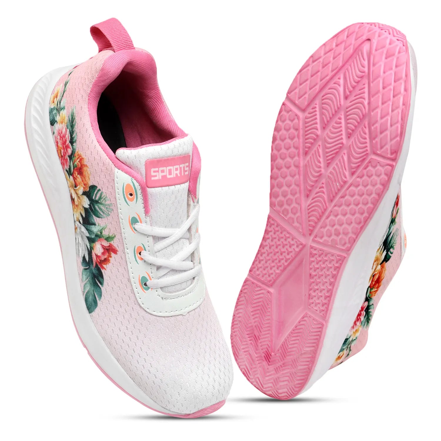 TOMSY CHOICE MESH Laces Sport Shoes for Women – Comfortable, Lightweight & Breathable