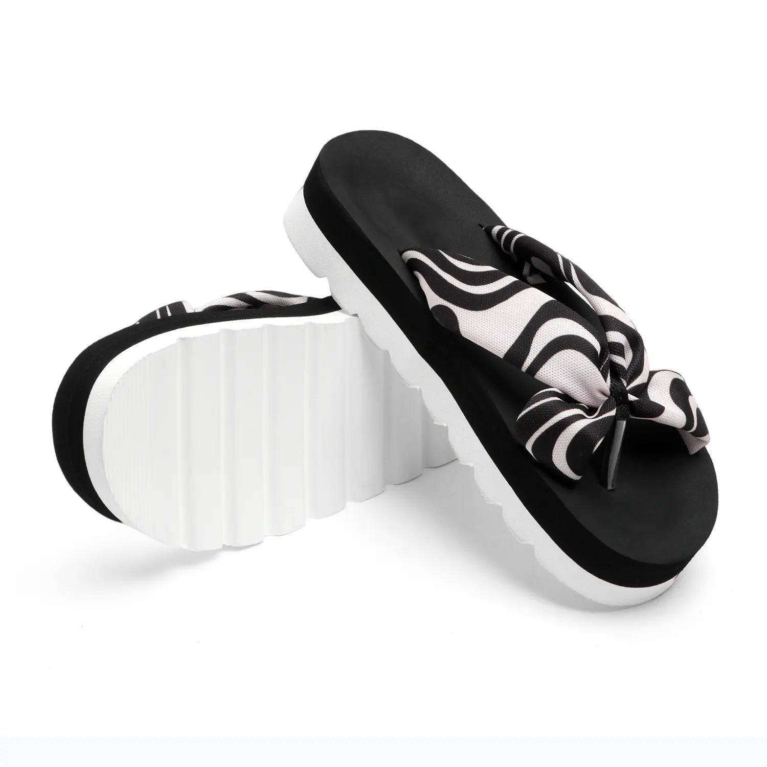 TOMSY CHOICE Synthetic Slip-On Flip Flop for Women – Lightweight & Comfortable Casual Footwear