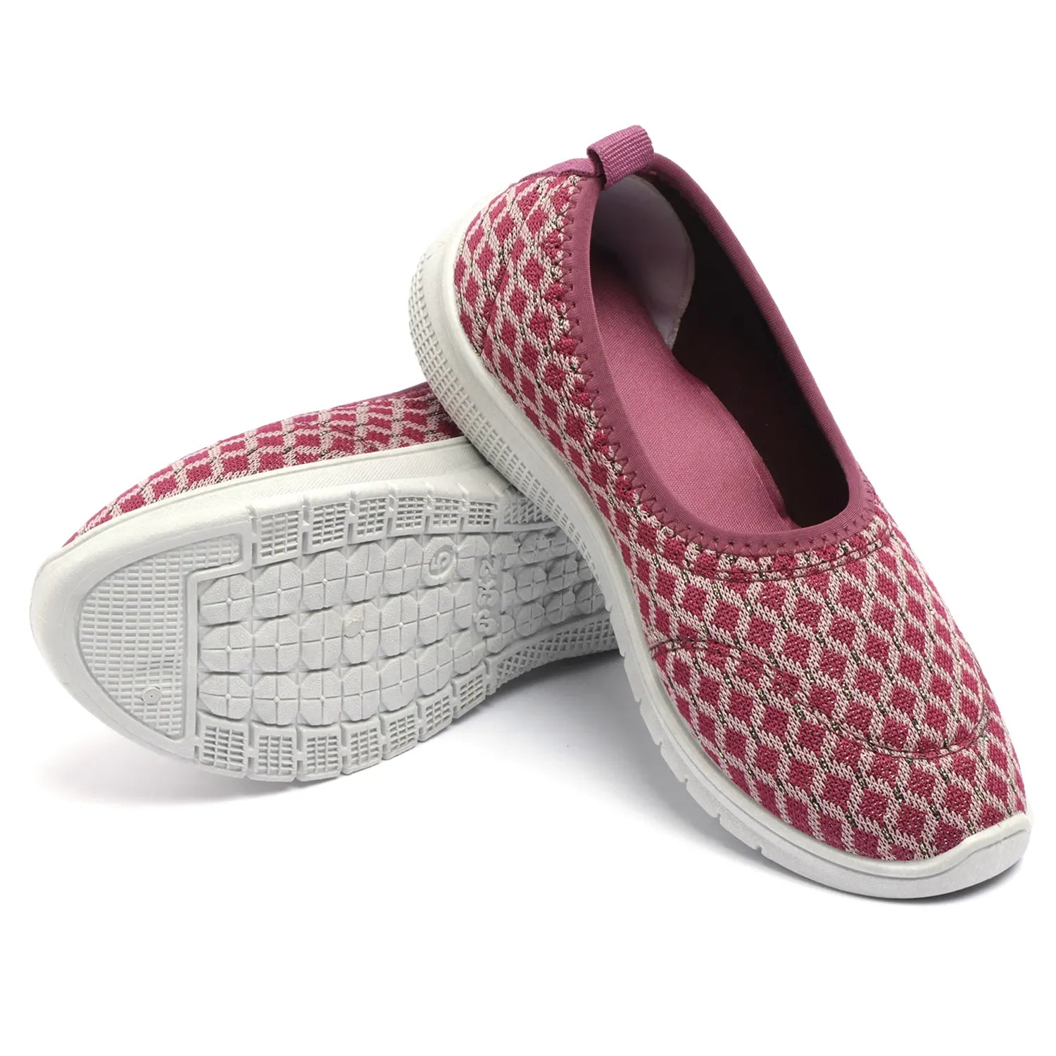 Tomsy Choice Onion Mesh Slip-On Ballerina for Women – Lightweight, Breathable & Comfortable