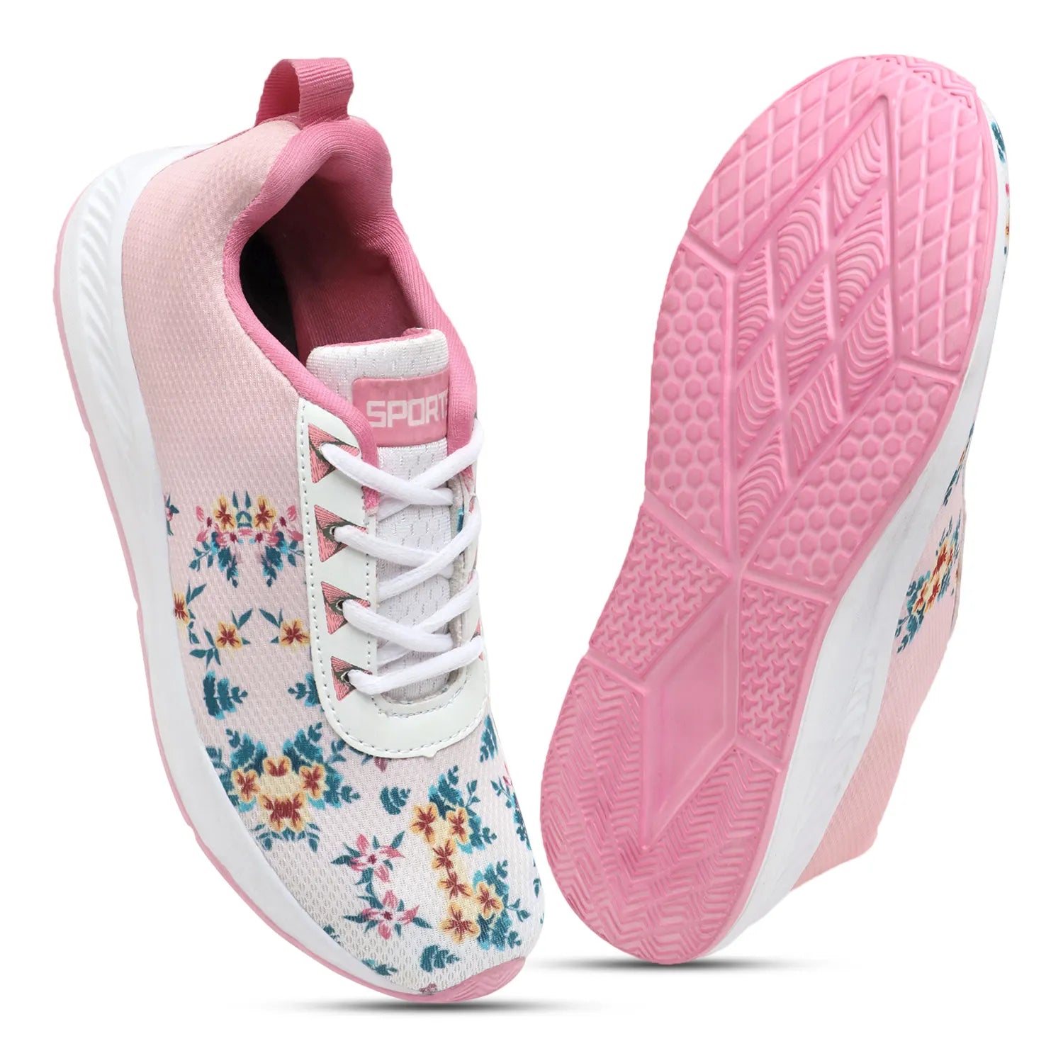 Tomsy Choice MESH Laces Sport Shoes for Women – Comfortable, Lightweight & Breathable