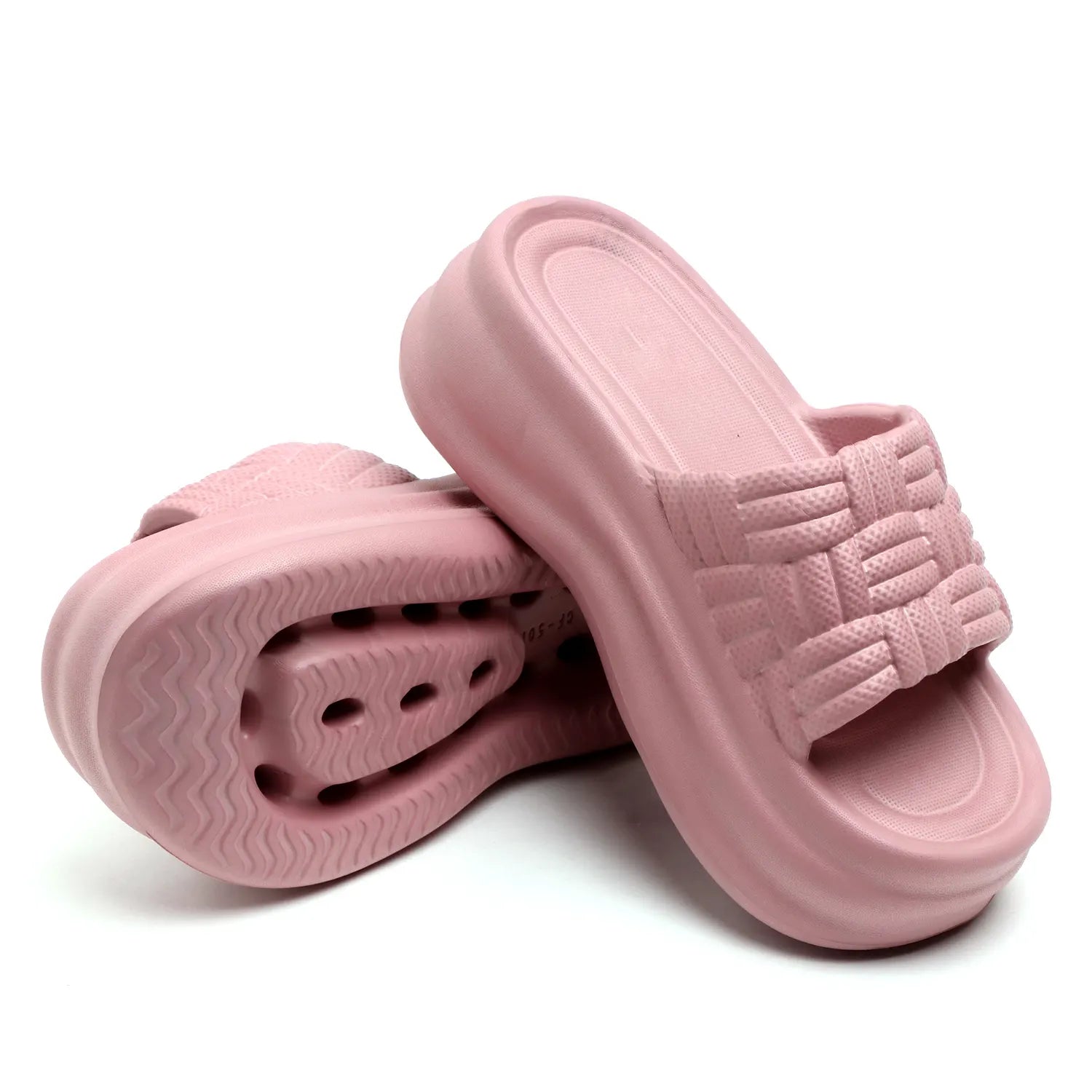 TOMSY CHOICE EVA Women Slider | Lightweight Cushioned Slip-On Slides | Anti-Skid Outsole | Water-Friendly