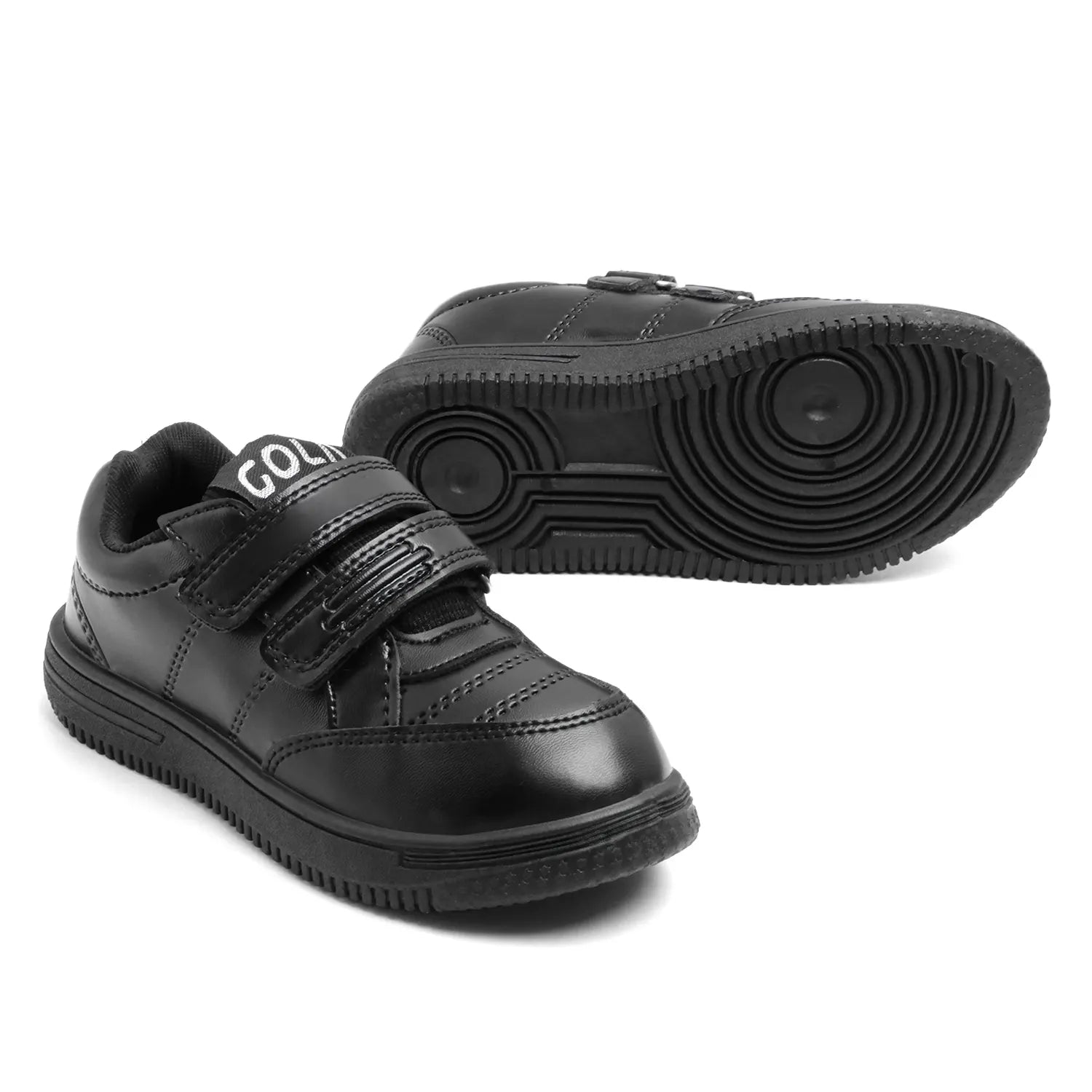 TOMSY CHOICE Boys & Girls PVC Velcro School Shoes
