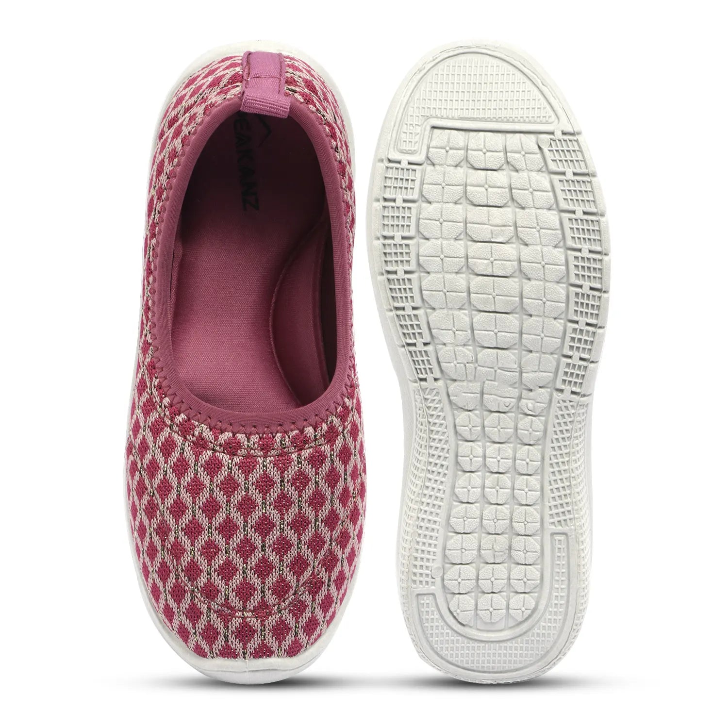Tomsy Choice Onion Mesh Slip-On Ballerina for Women – Lightweight, Breathable & Comfortable
