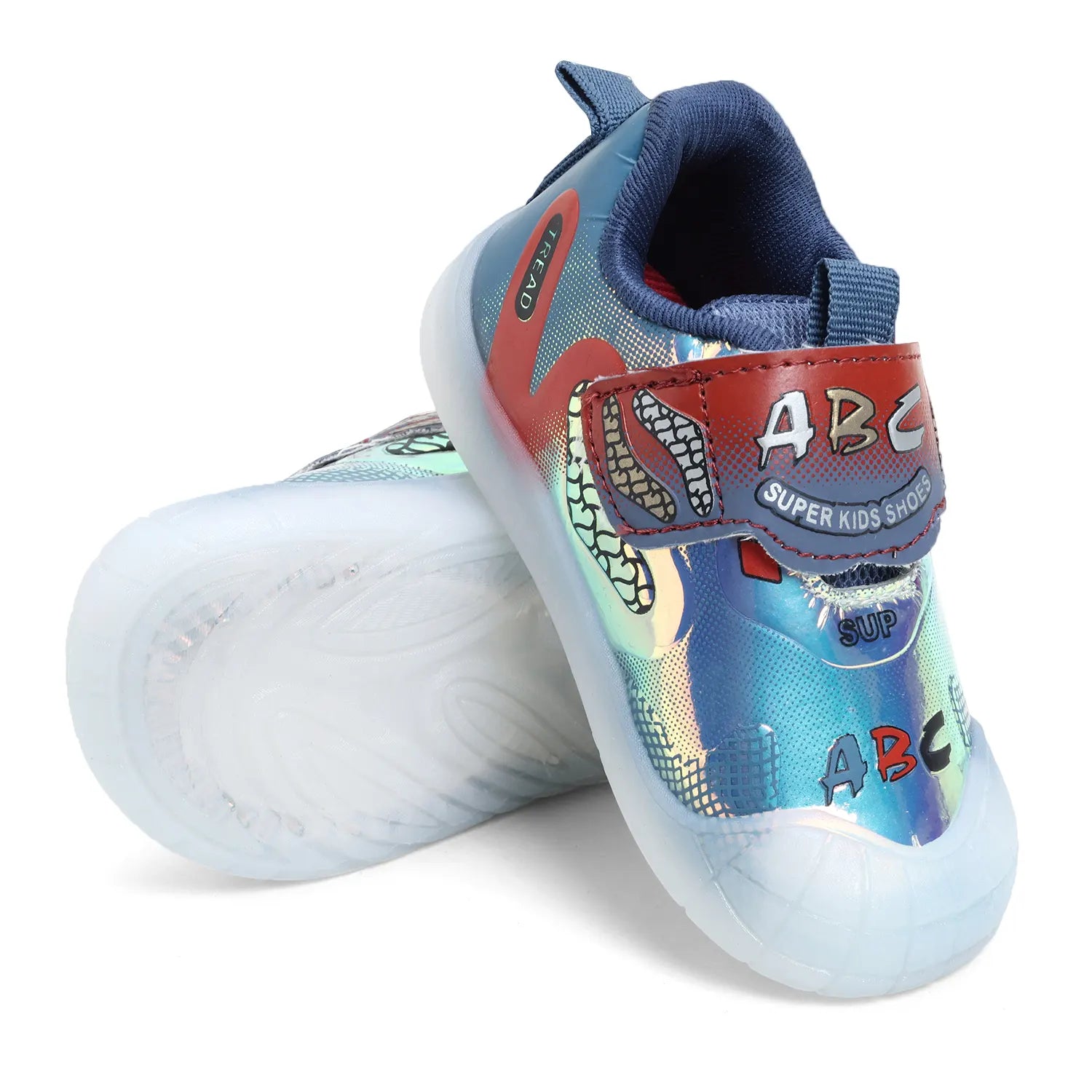 TOMSY CHOICE Kids Blue Casual Shoes | PVC Sole | Rexine Upper
