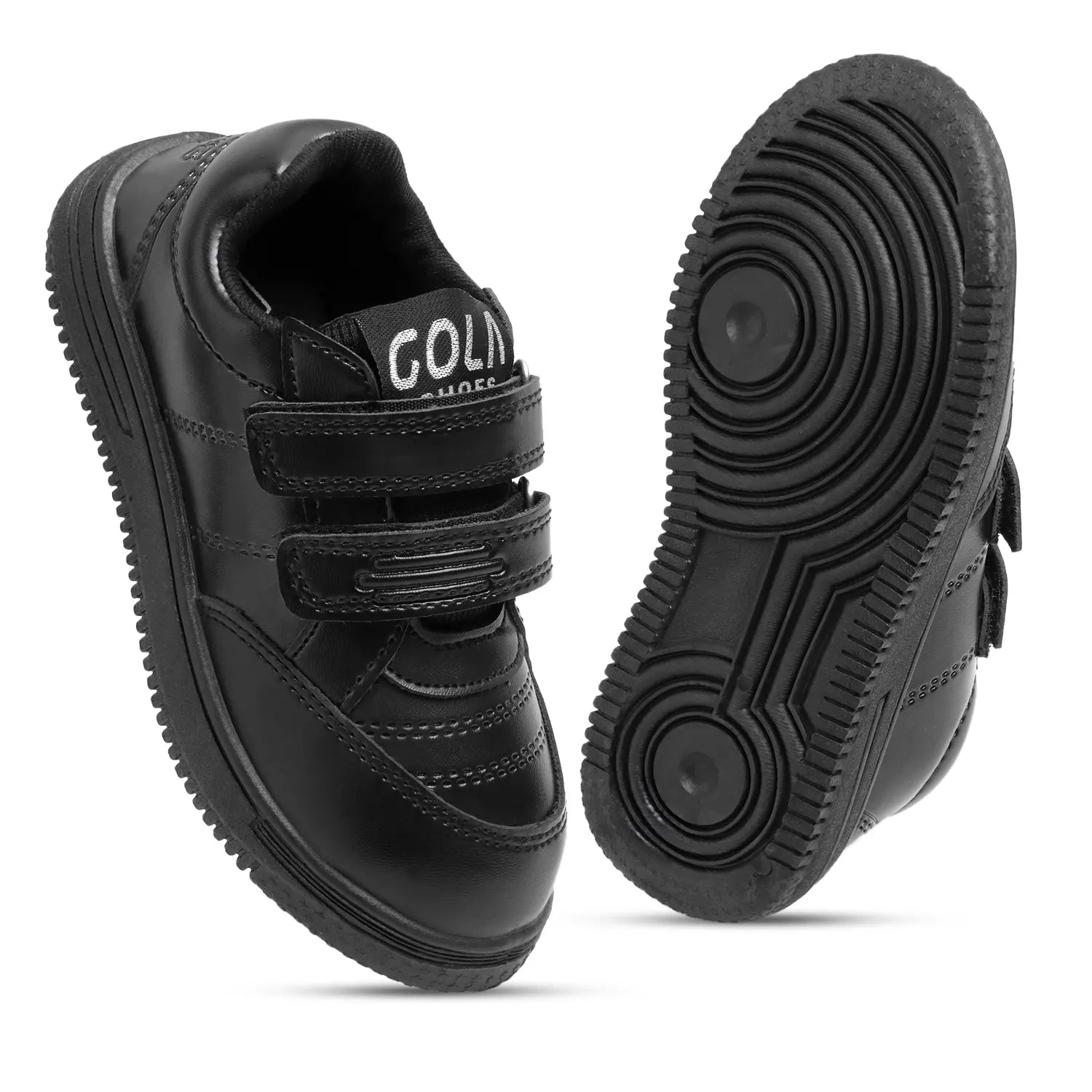 TOMSY CHOICE Boys & Girls PVC Velcro School Shoes