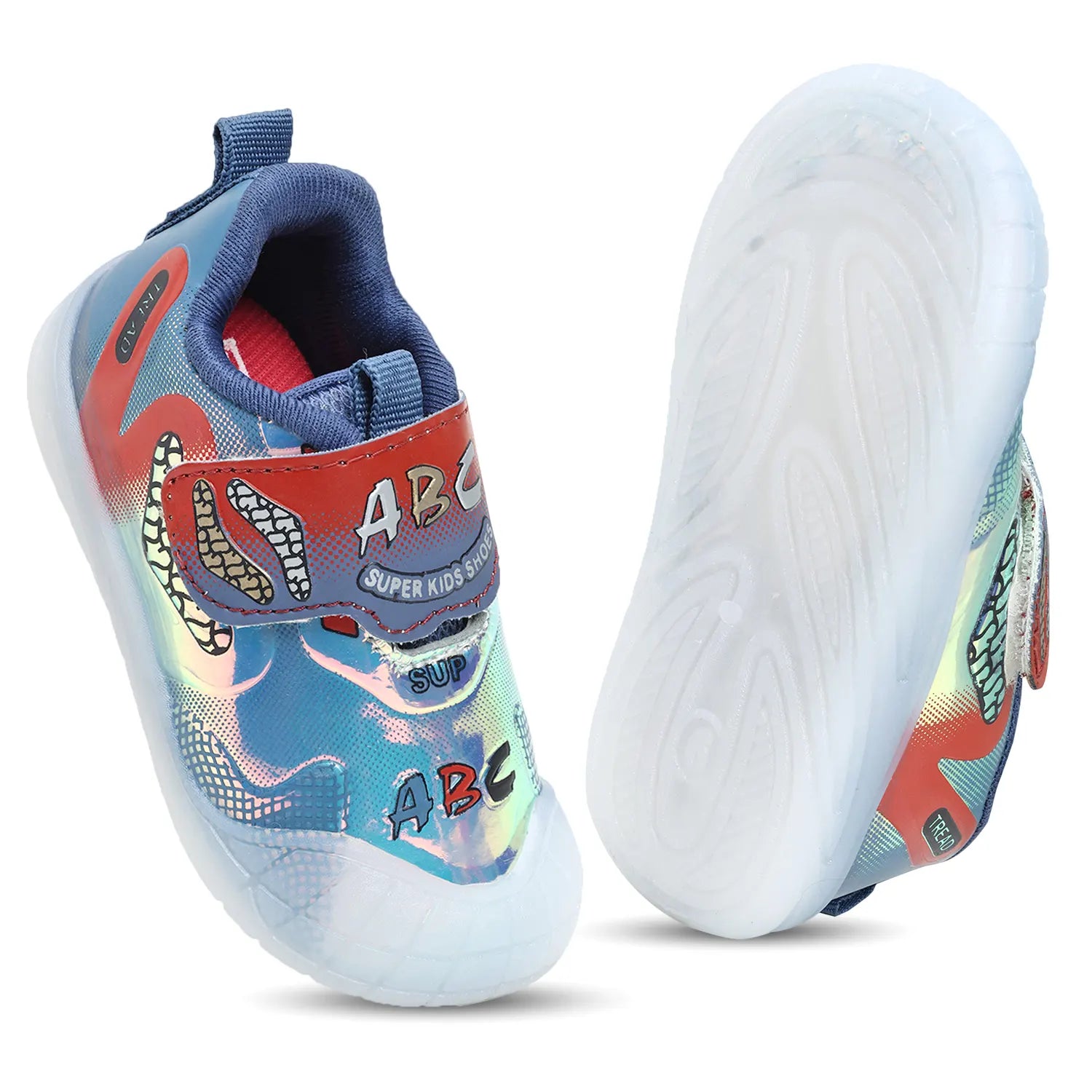 TOMSY CHOICE Kids Blue Casual Shoes | PVC Sole | Rexine Upper