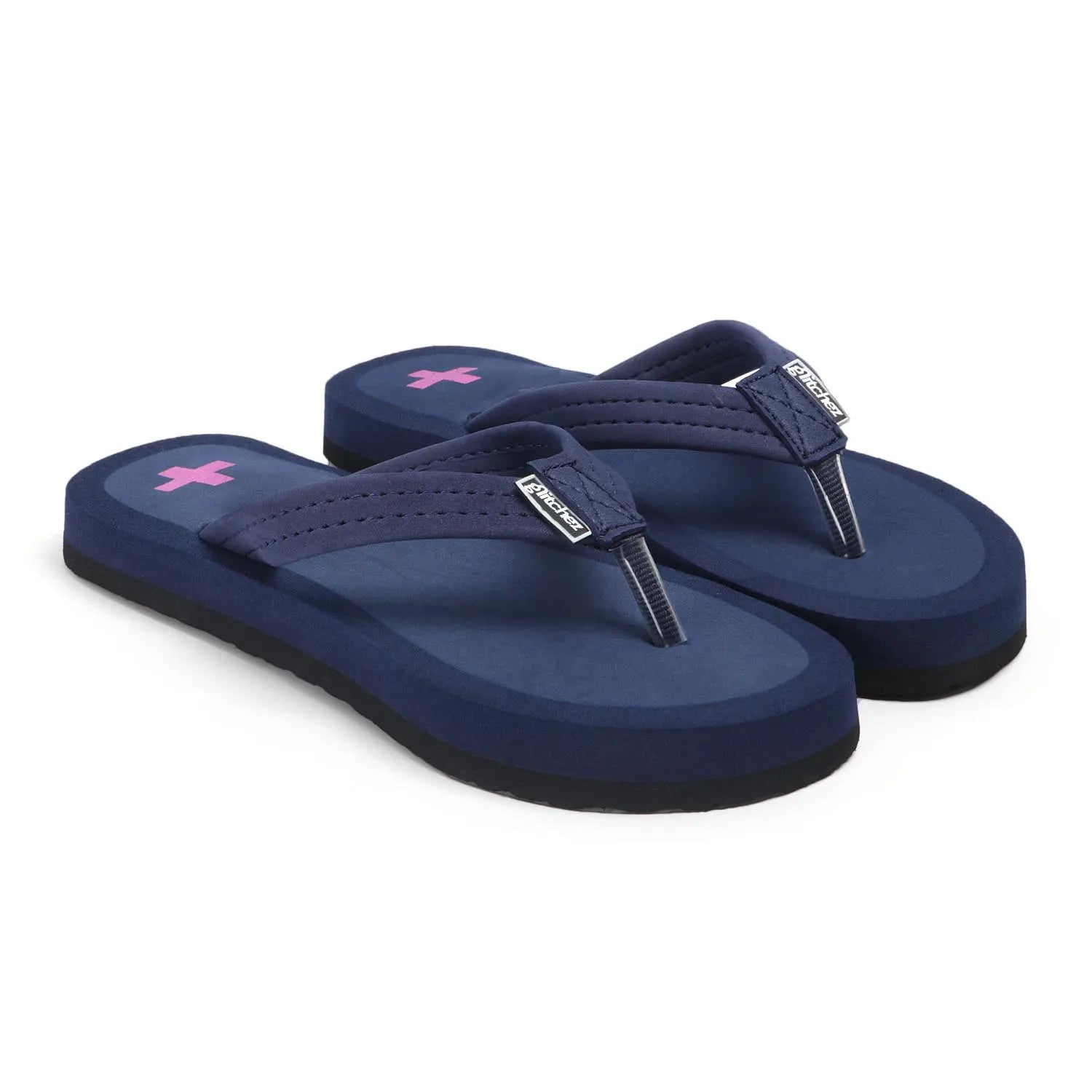 Tomsy Choice Cherry Synthetic Slip-On Ortho Flip Flop for Women – Lightweight & Comfortable Summer Footwear