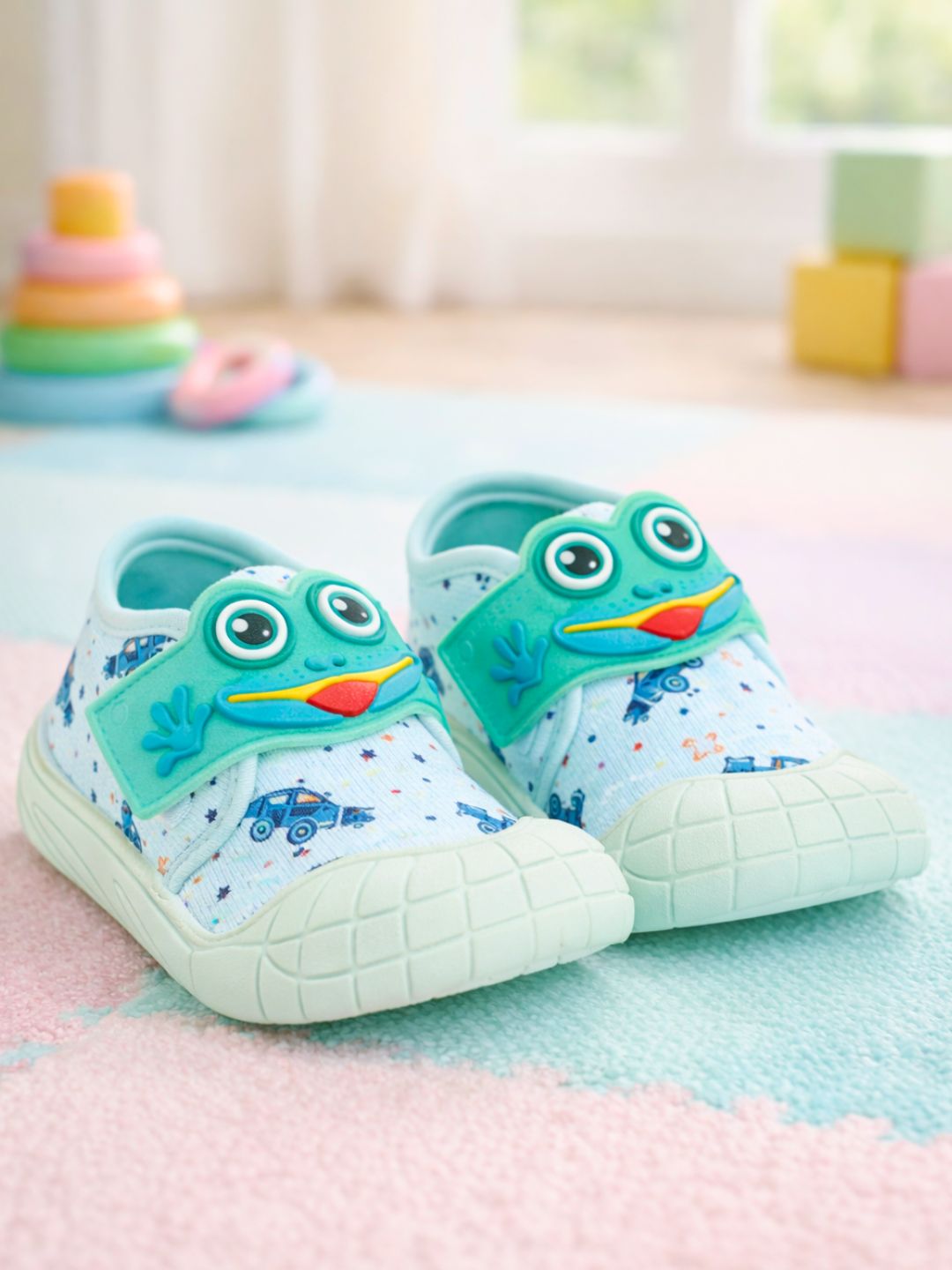 Tomsy Choice Kids Grey Casual Shoes | PVC Sole | Mesh Upper