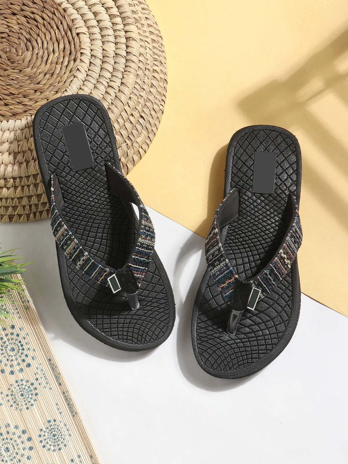 Tomsy Choice Black EVA Slip-On Flip Flop for Women – Lightweight, Comfortable Everyday Footwear