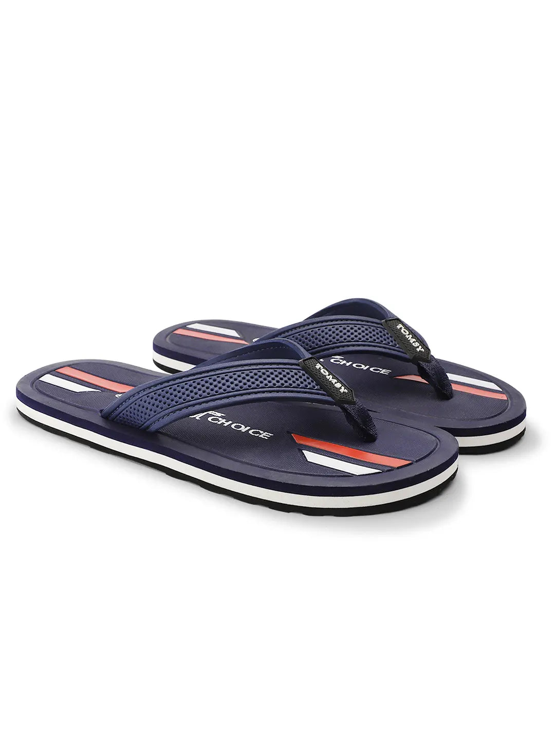 TOMSY CHOICE Men EVA Sole Rubber Strap Flip Flops Lightweight, Durable Flip Flop