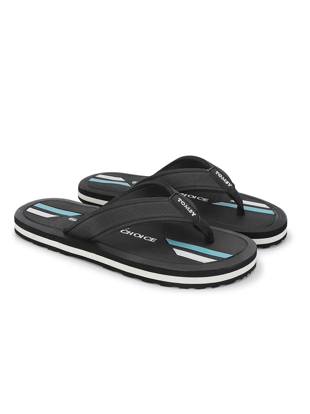 TOMSY CHOICE Men EVA Sole Rubber Strap Flip Flops Lightweight, Durable Flip Flop