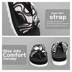 TOMSY CHOICE Synthetic Slip-On Flip Flop for Women – Lightweight & Comfortable Casual Footwear