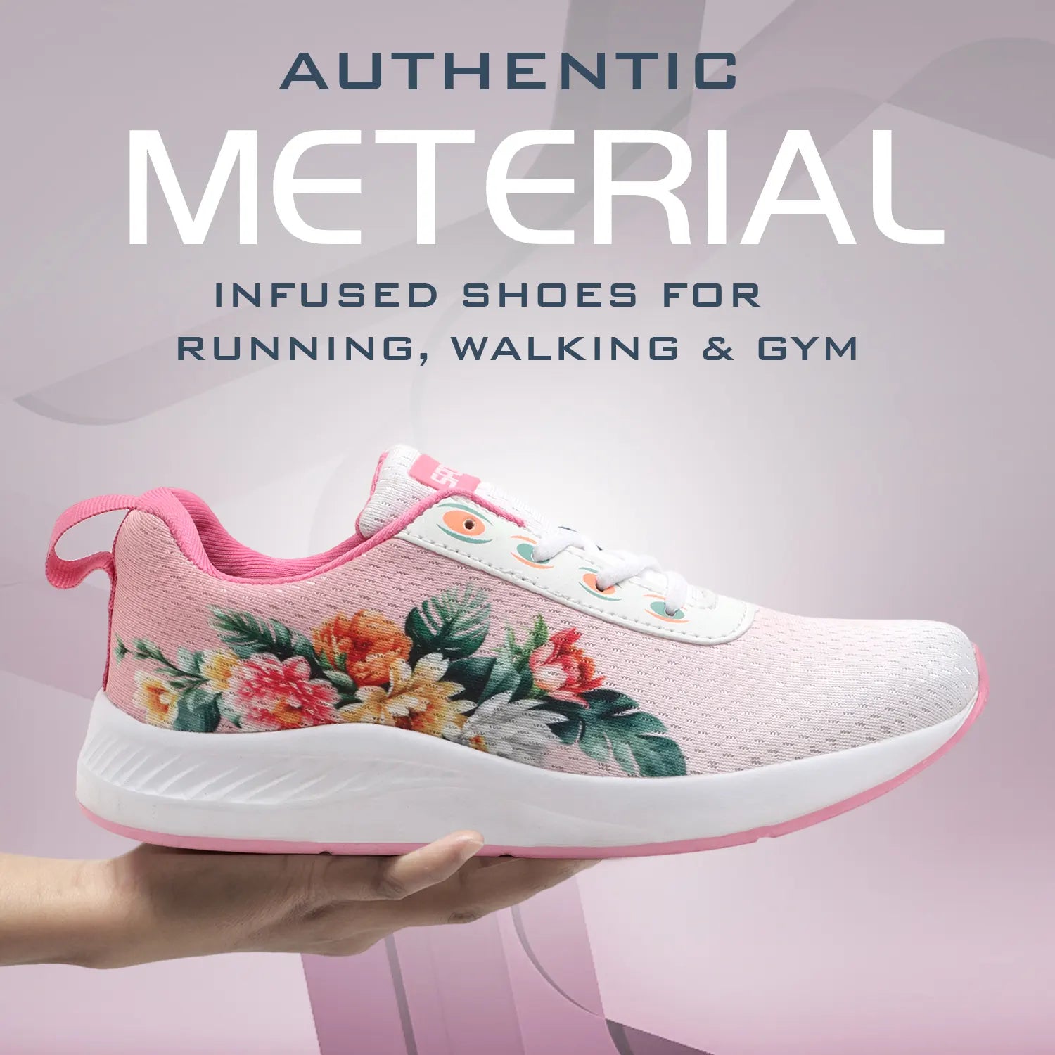 TOMSY CHOICE MESH Laces Sport Shoes for Women – Comfortable, Lightweight & Breathable