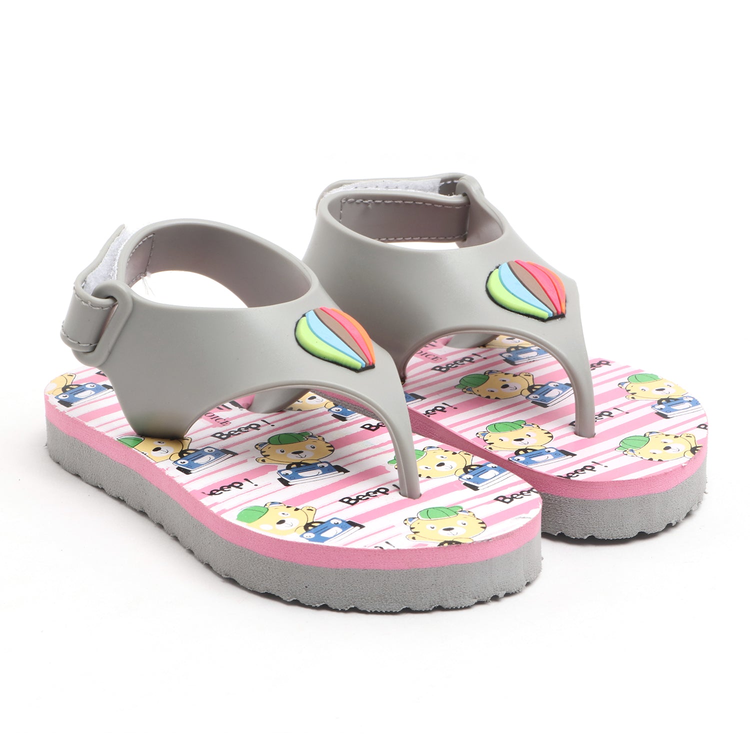 Tomsy Choice Blue EVA Sole PVC Rubber Strap Unisex Flip-Flops & Slippers for Boys and Girls – Lightweight, Soft & Durable Casual Footwear