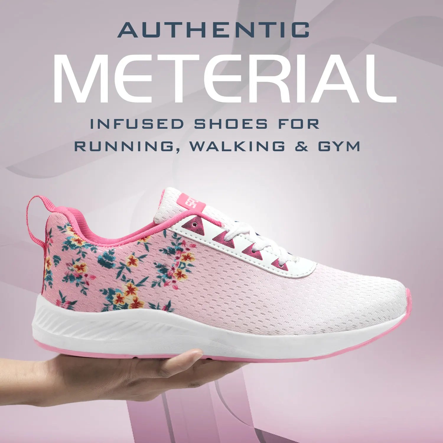 TOMSY CHOICE MESH Laces Sport Shoes for Women – Lightweight, Breathable & Comfortable