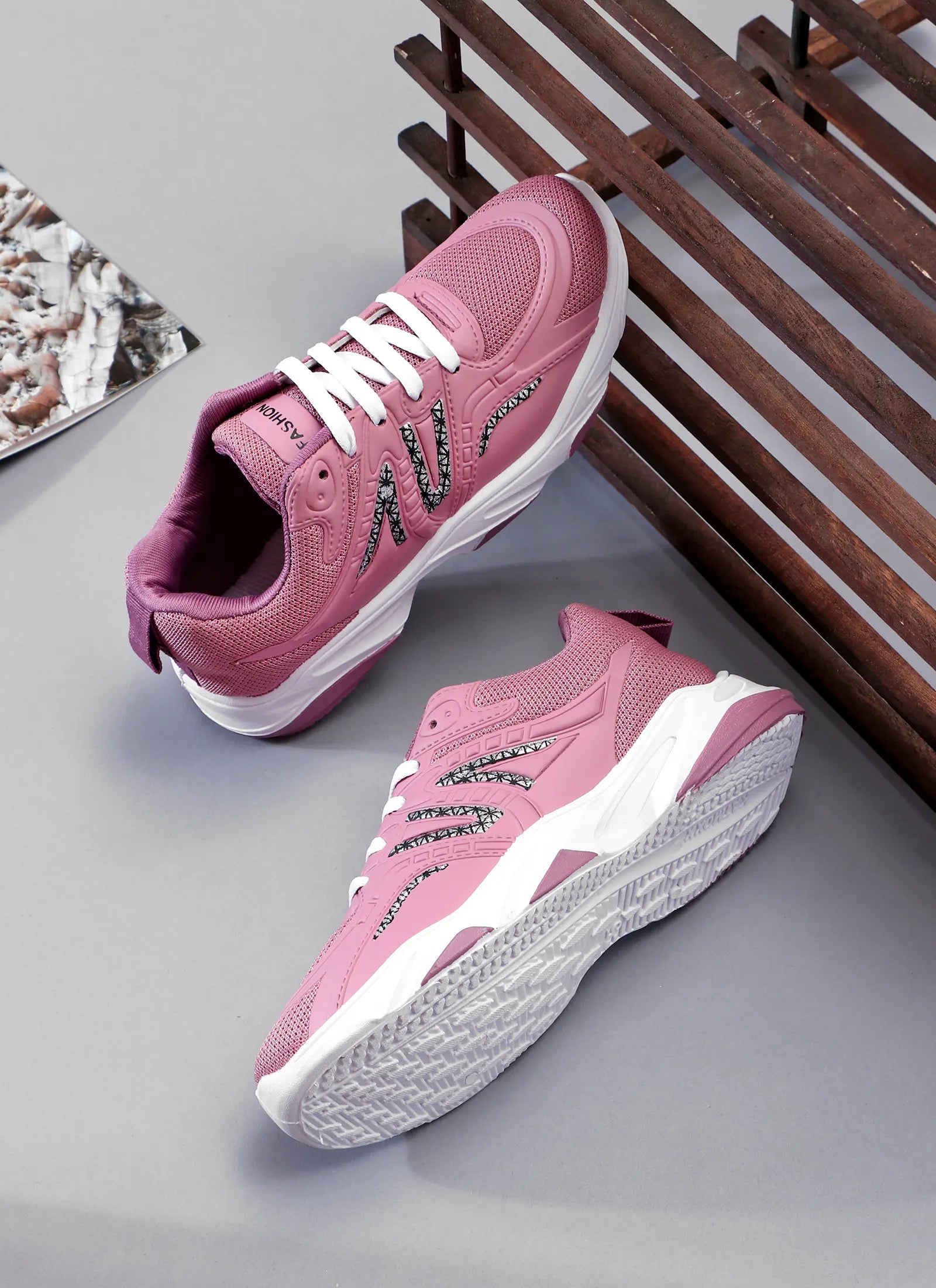 Tomsy Choice MESH Laces Sport Shoes for Women – Lightweight, Breathable & Comfortable