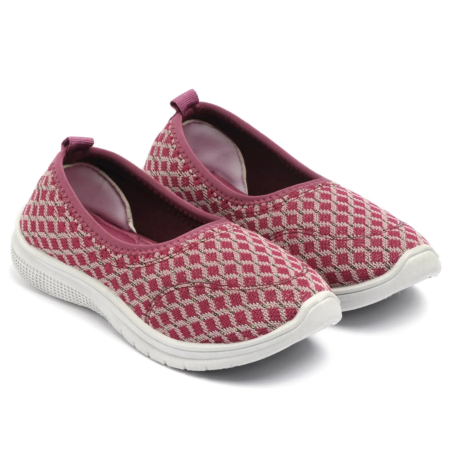 Tomsy Choice Onion Mesh Slip-On Ballerina for Women – Lightweight, Breathable & Comfortable