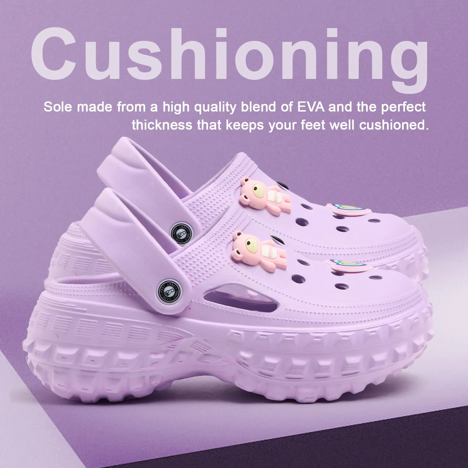 TOMSY CHOICE Women’s EVA Clogs | | Lightweight, Water-Friendly, Slip-Resistant, Easy-Clean, All-Day Comfort