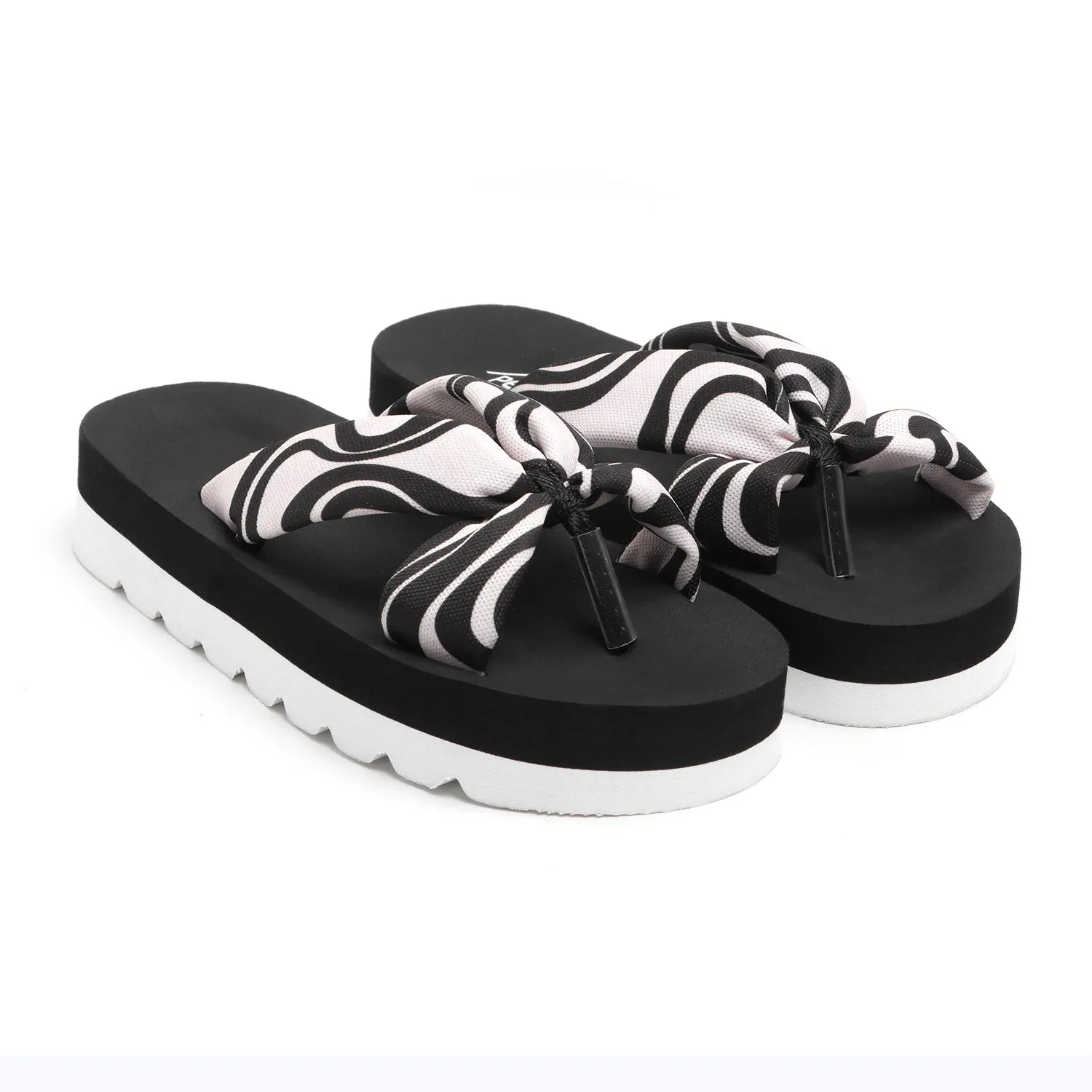 TOMSY CHOICE Synthetic Slip-On Flip Flop for Women – Lightweight & Comfortable Casual Footwear