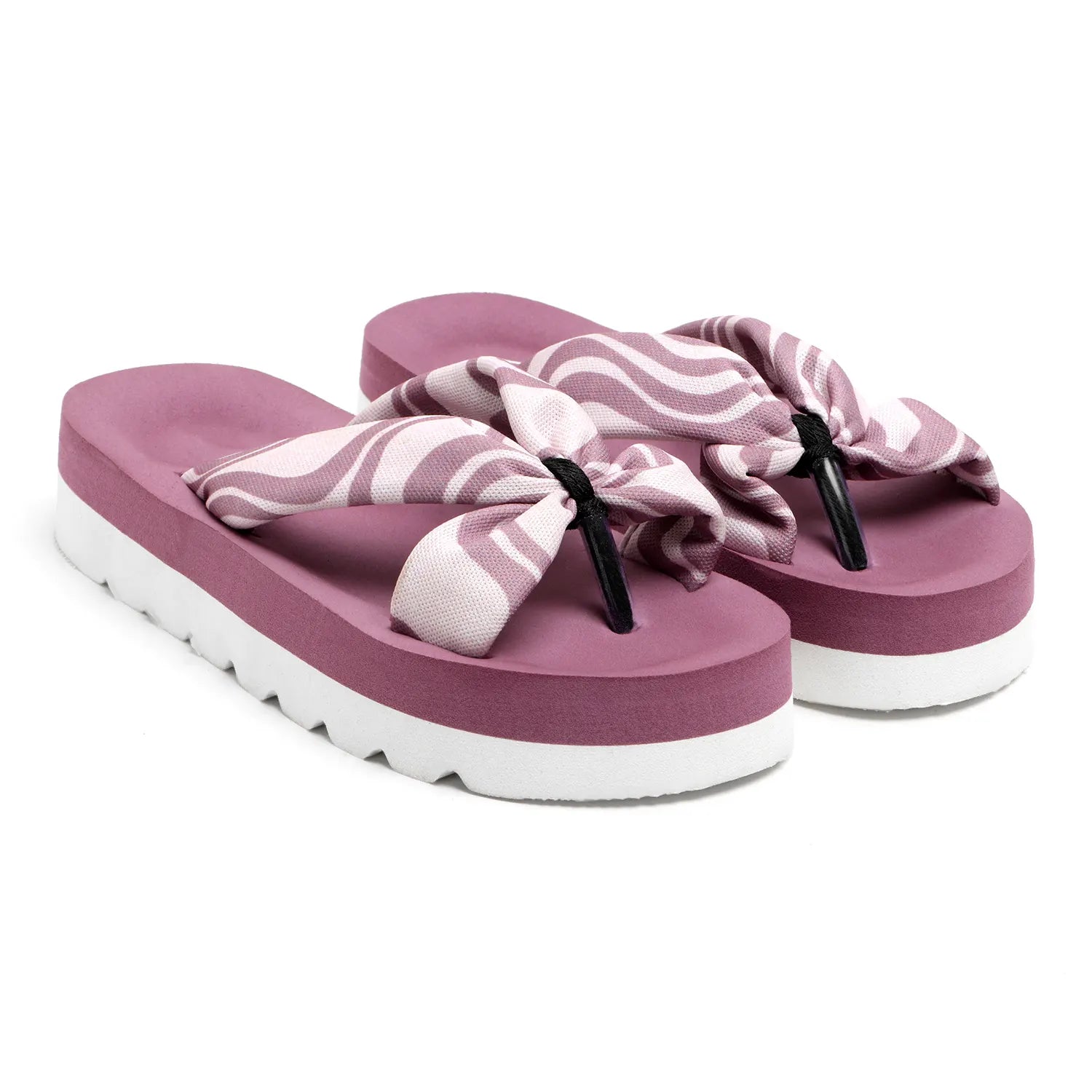 TOMSY CHOICE Synthetic Slip-On Flip Flop for Women – Lightweight & Comfortable Casual Footwear