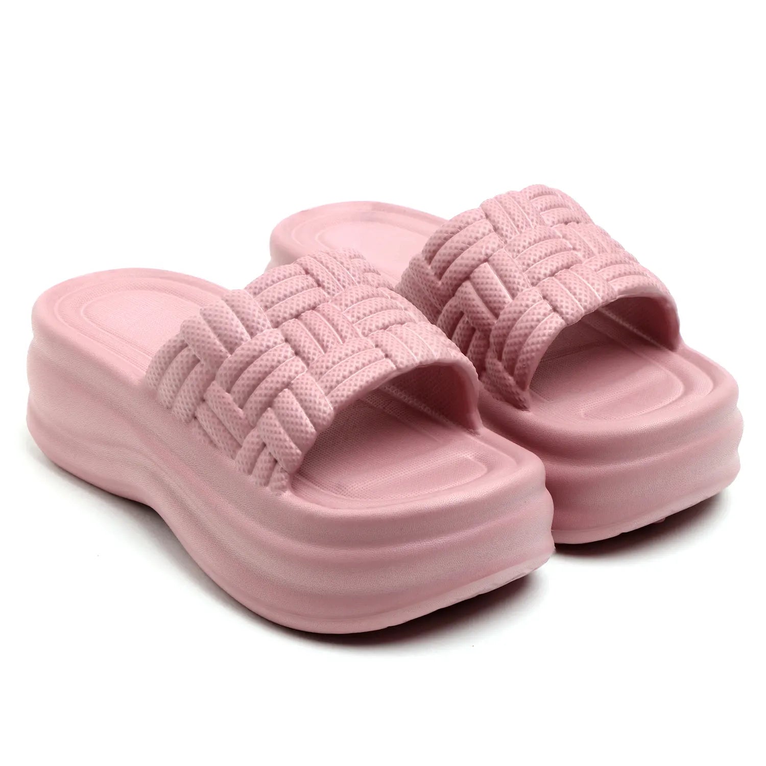 TOMSY CHOICE EVA Women Slider | Lightweight Cushioned Slip-On Slides | Anti-Skid Outsole | Water-Friendly