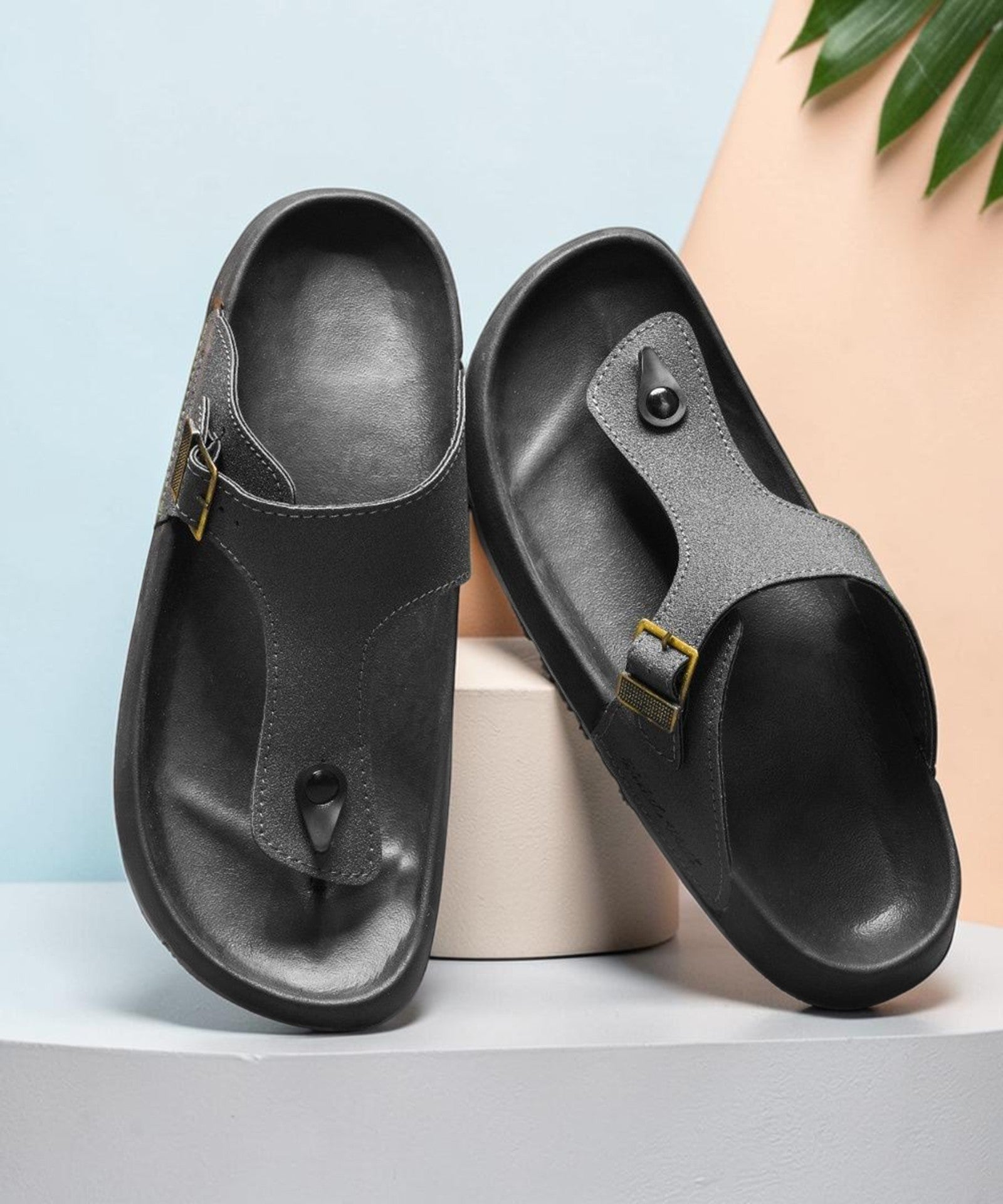 Tomsy Choice Men’s Flip Flops | Lightweight Slip-On Daily Wear Slippers