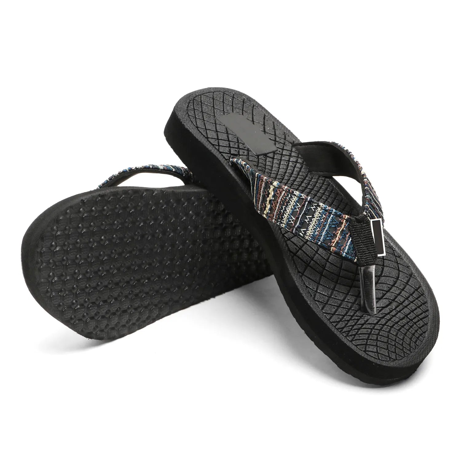 Tomsy Choice Black EVA Slip-On Flip Flop for Women – Lightweight, Comfortable Everyday Footwear