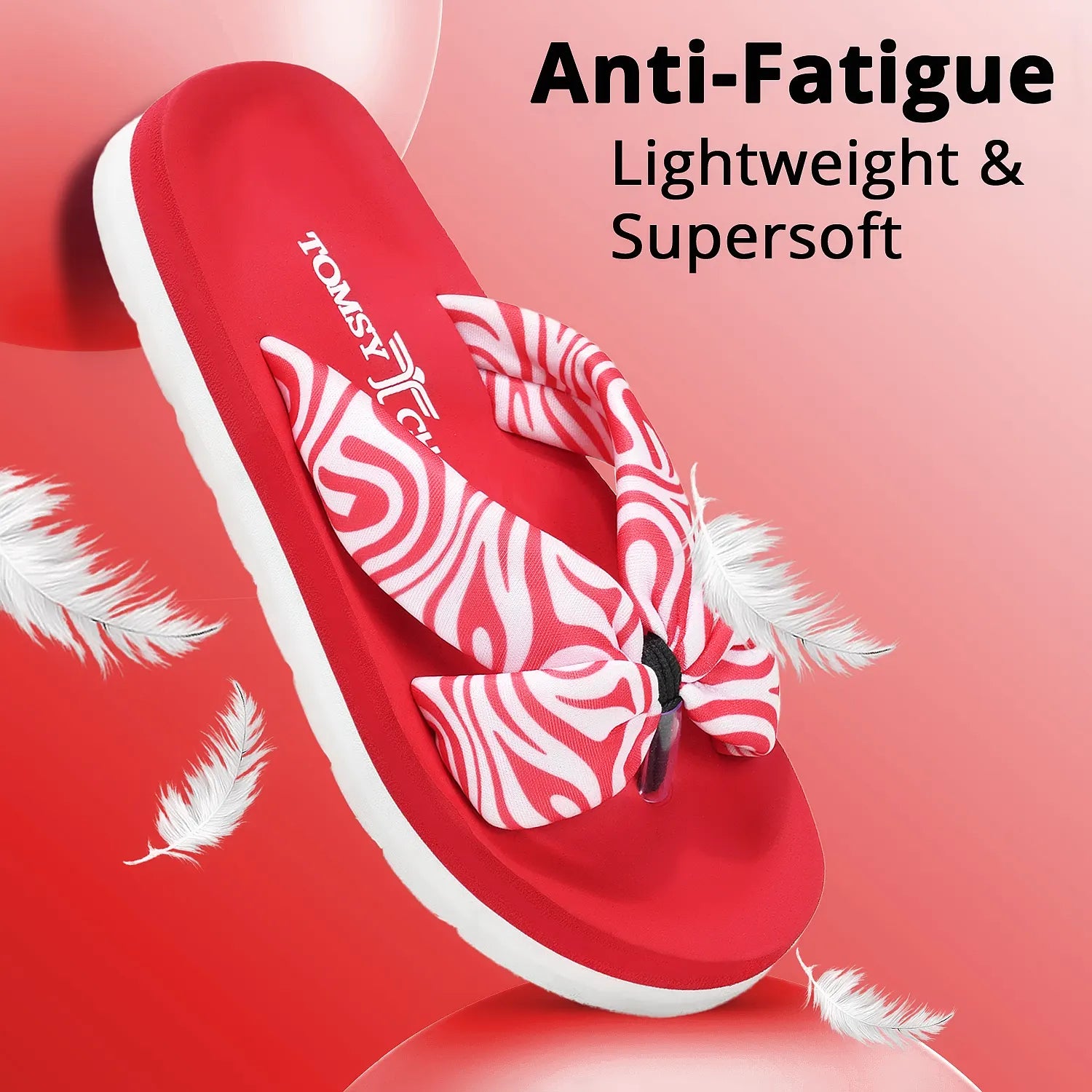 Tomsy Choice Women EVA Flip Flops | Ortho Flip Flop Lightweight & Comfortable Daily Wear Slippers