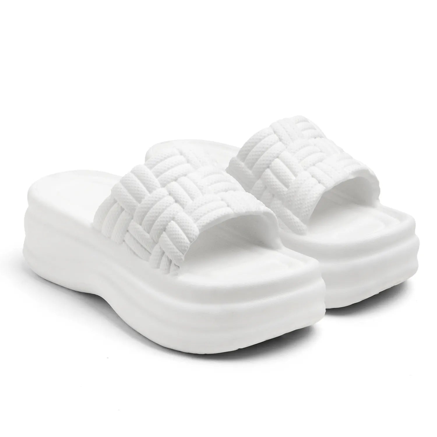 TOMSY CHOICE EVA Women Slider | Lightweight Cushioned Slip-On Slides | Anti-Skid Outsole | Water-Friendly