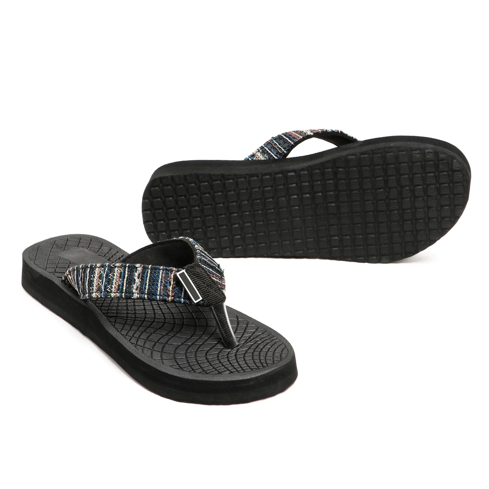 Tomsy Choice Black EVA Slip-On Flip Flop for Women – Lightweight, Comfortable Everyday Footwear