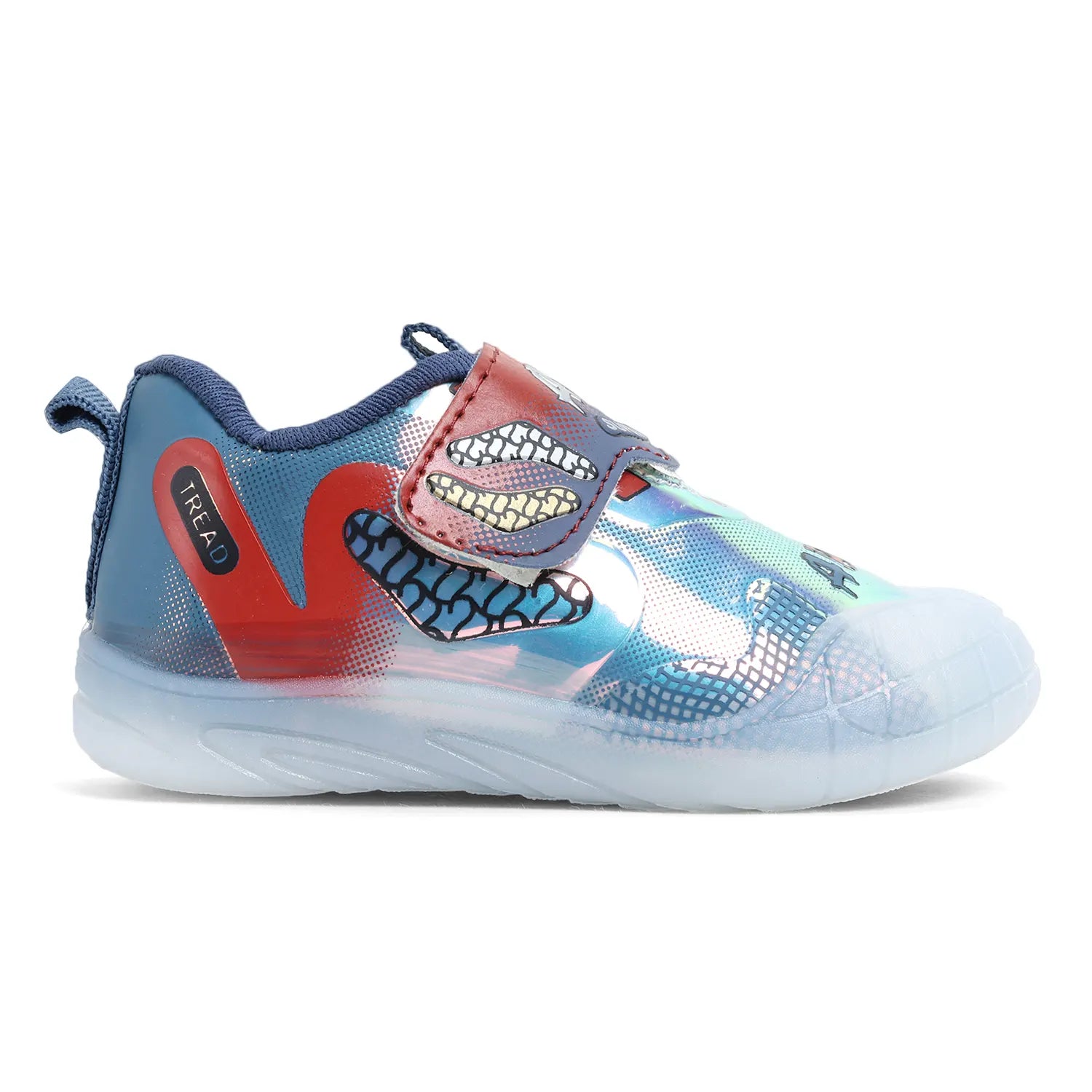 TOMSY CHOICE Kids Blue Casual Shoes | PVC Sole | Rexine Upper