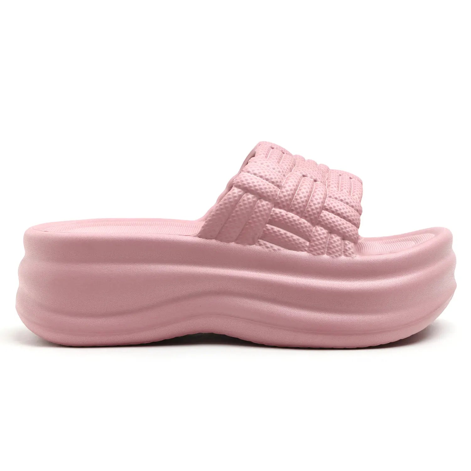 TOMSY CHOICE EVA Women Slider | Lightweight Cushioned Slip-On Slides | Anti-Skid Outsole | Water-Friendly