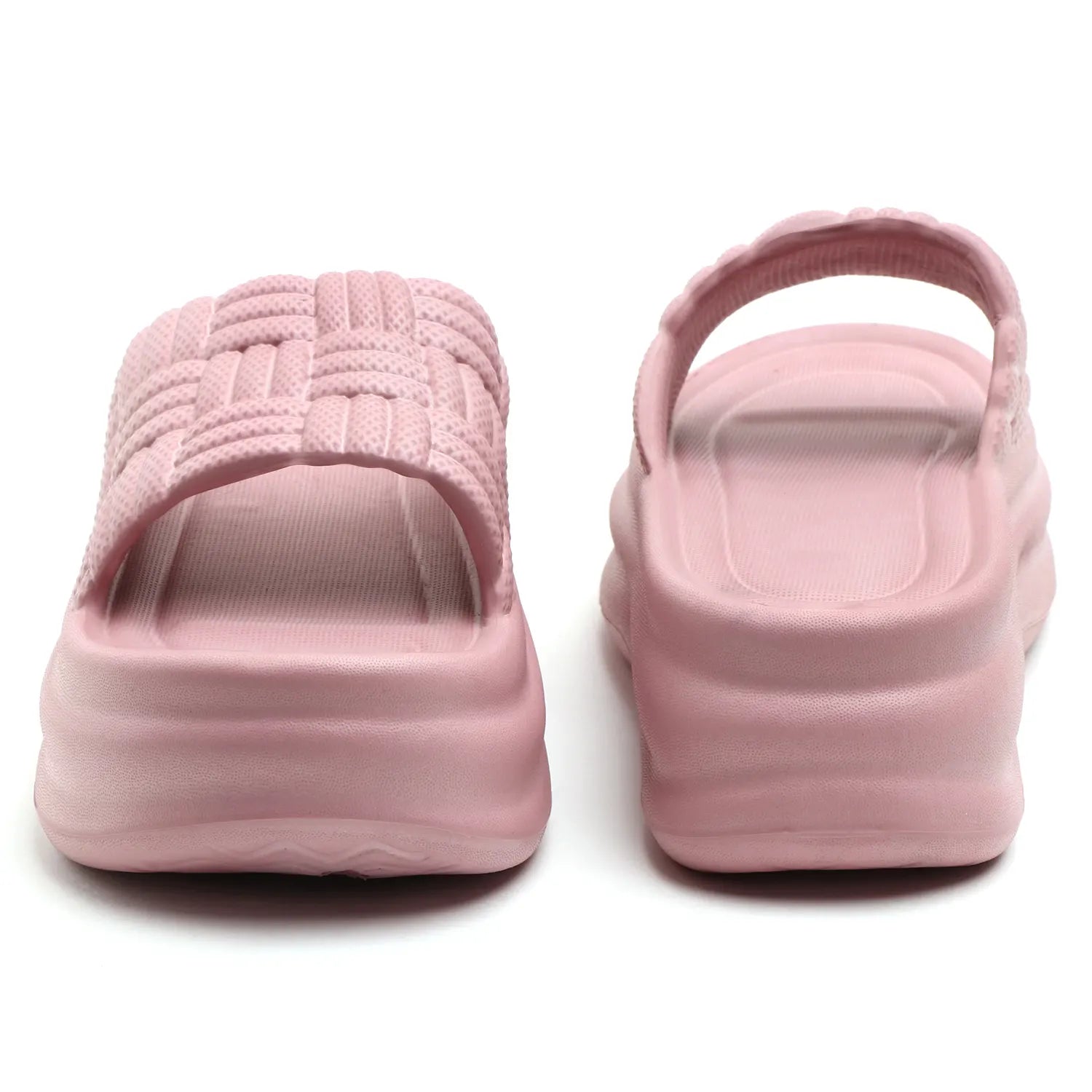 TOMSY CHOICE EVA Women Slider | Lightweight Cushioned Slip-On Slides | Anti-Skid Outsole | Water-Friendly