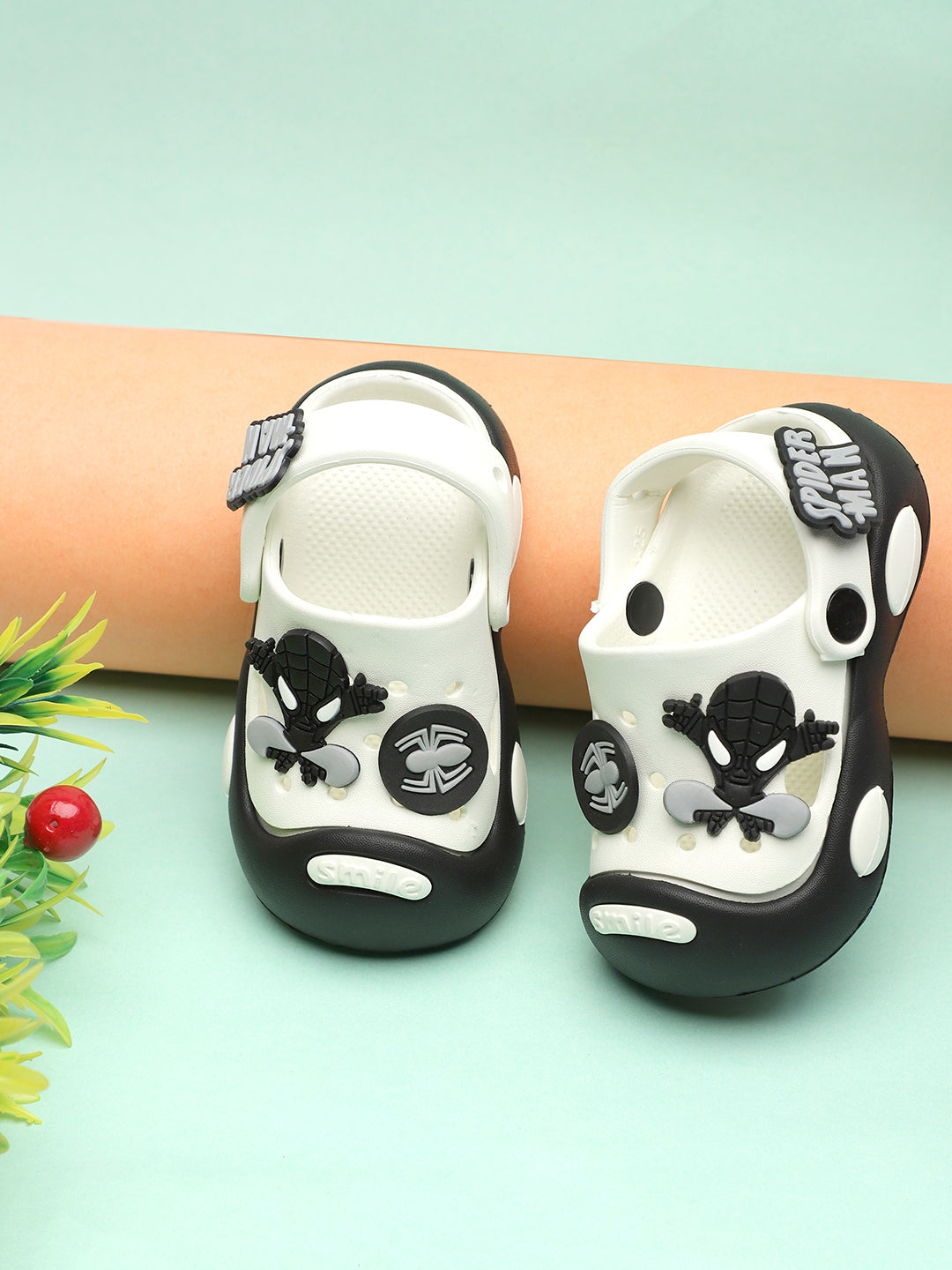 Tomsy Choice Kids Yellow EVA Clogs | Lightweight Comfortable Slip-On Sandals for Boys & Girls
