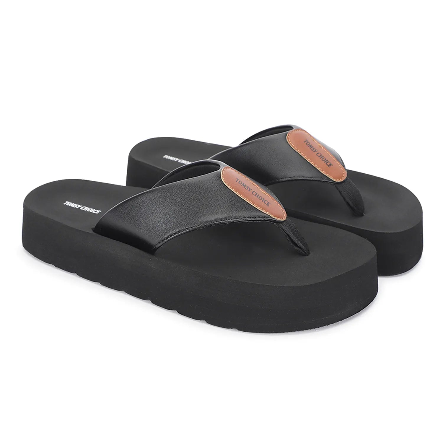 TOMSY CHOICE EVA Flip Flops for Mens | Soft & Lightweight EVA Sole | Ortho Flip Flop Comfortable Slippers for Indoor & Outdoor Use