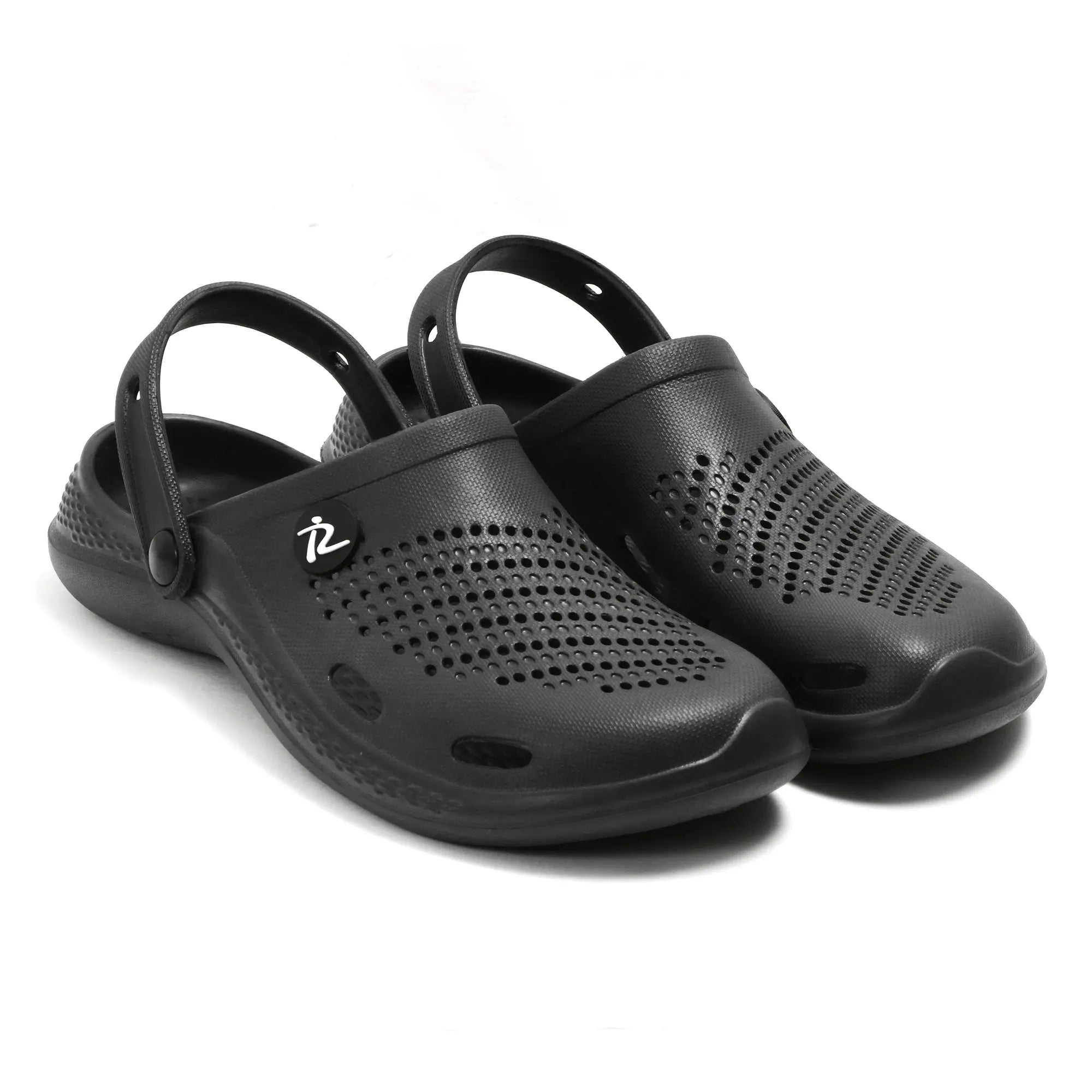 Tomsy Choice Black Comfort Clogs for Daily Wear