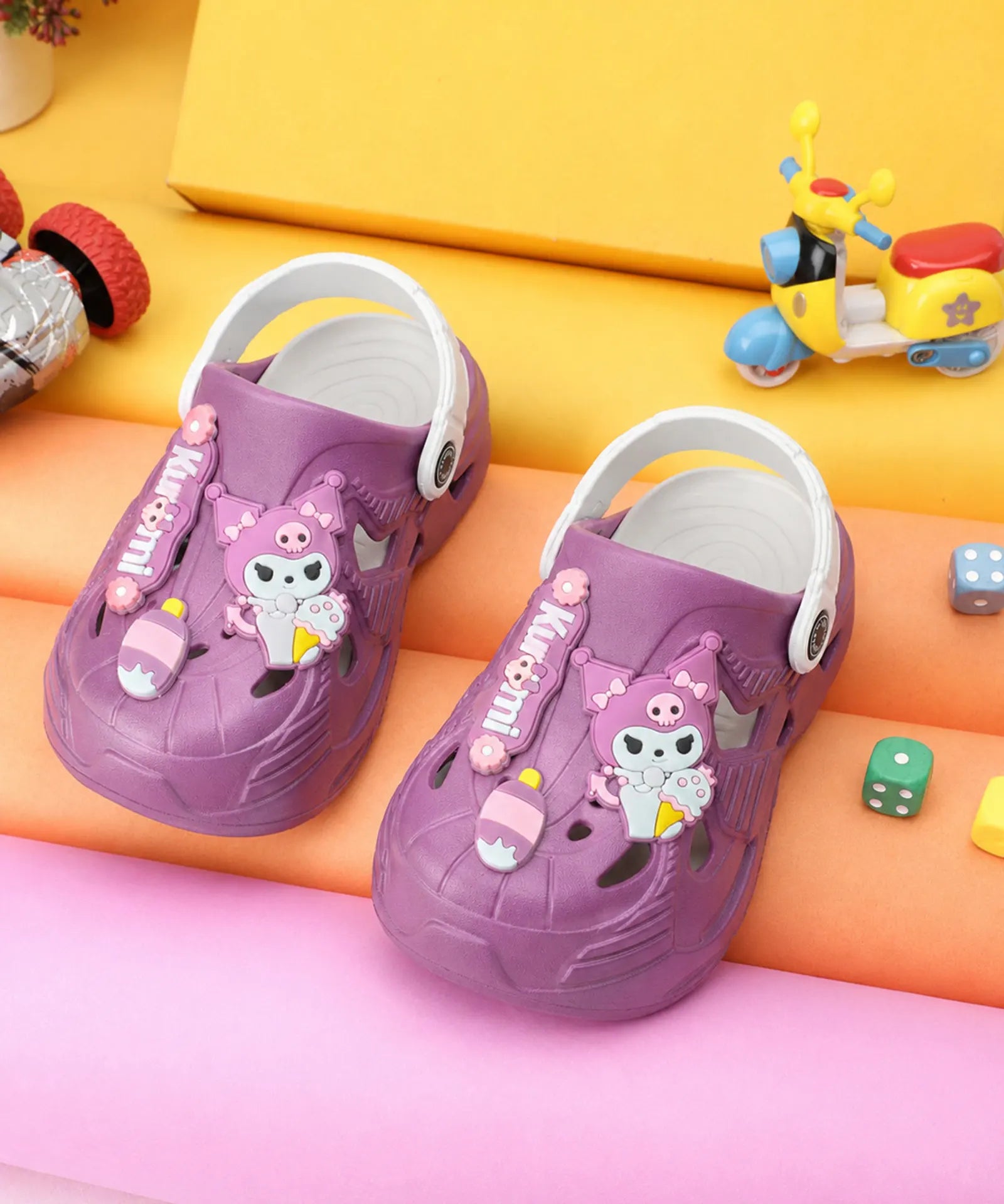Tomsy Choice Kids EVA Slip-On Clog Sandals for Boys & Girls | Lightweight, Comfortable, Anti-Slip Casual Footwear