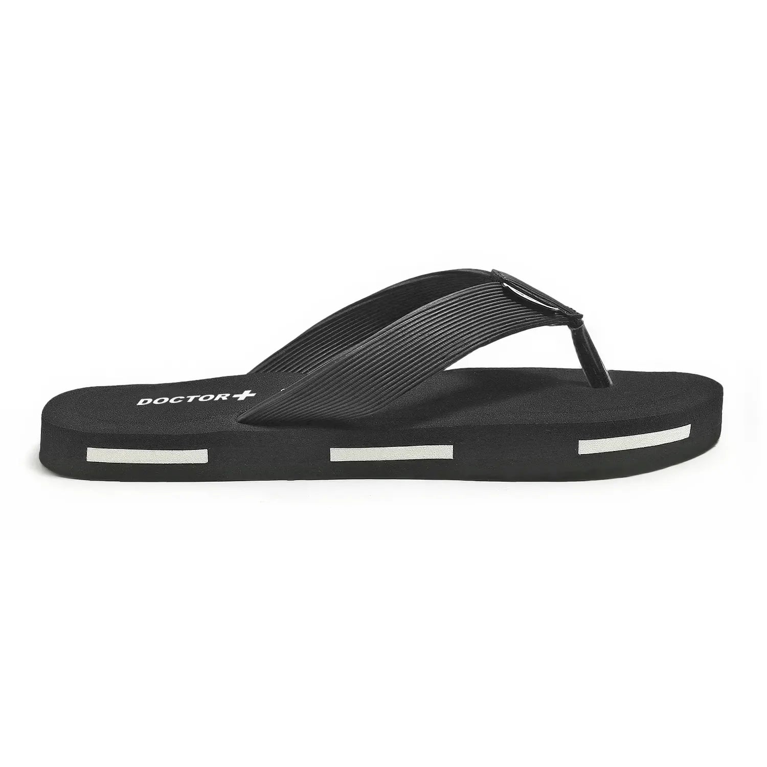 Tomsy Choice Grey Comfort Thong Flip Flops for Men