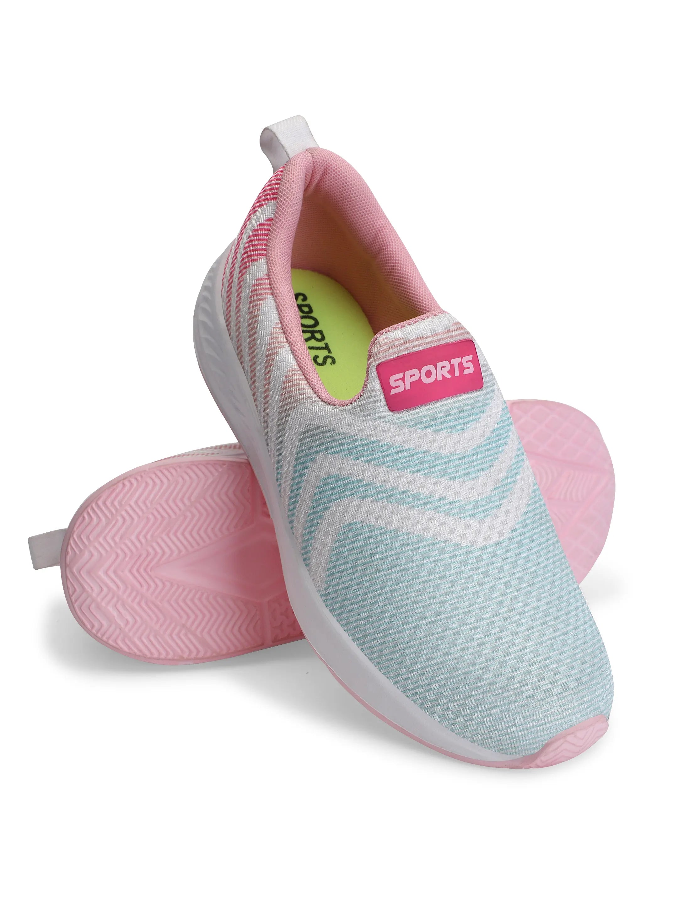 TOMSY CHOICE Women Sky EVA Running Shoes | Lightweight Comfortable Sports Shoes for Women | Breathable Walking & Gym Sneakers | Anti-Slip Casual Everyday Shoes