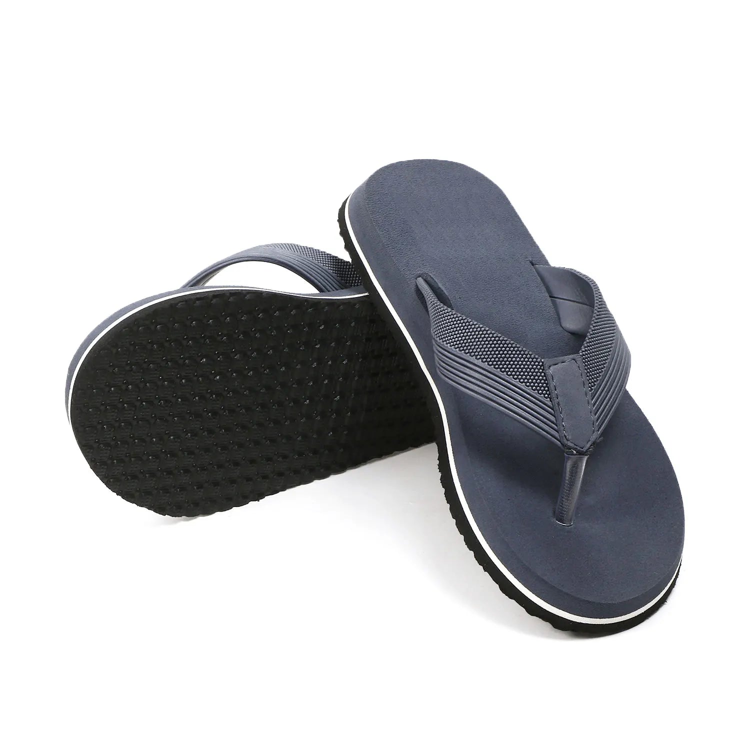 Tomsy Choice Grey Thong Flip Flops for Men