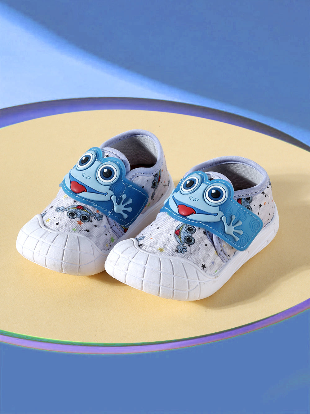 Tomsy Choice Kids Grey Casual Shoes | PVC Sole | Mesh Upper