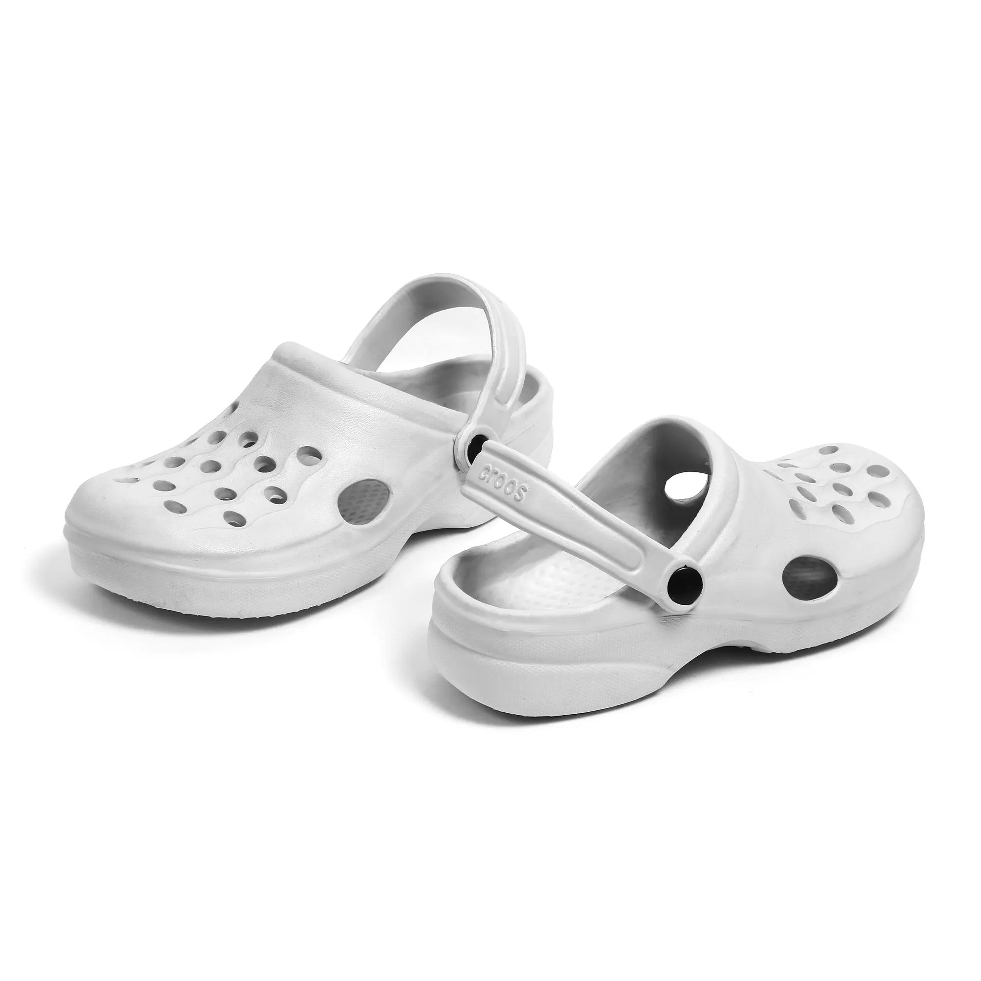 Tomsy Choice Stylish Grey Casual Clogs for Daily Wear