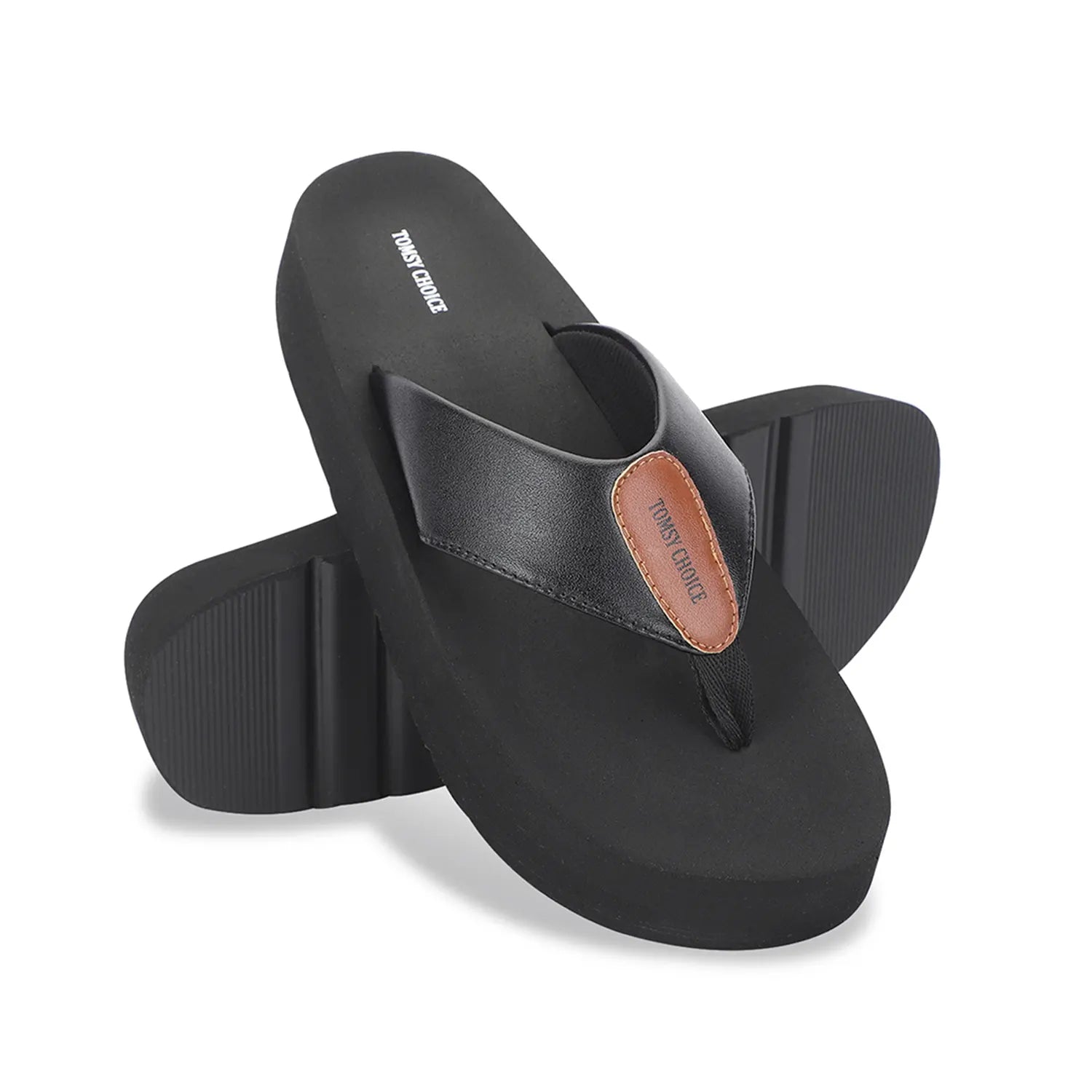 TOMSY CHOICE EVA Flip Flops for Mens | Soft & Lightweight EVA Sole | Ortho Flip Flop Comfortable Slippers for Indoor & Outdoor Use