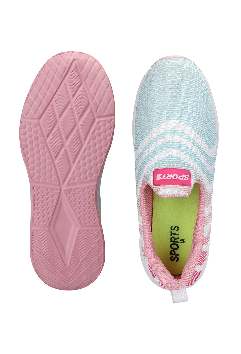TOMSY CHOICE Women Sky EVA Running Shoes | Lightweight Comfortable Sports Shoes for Women | Breathable Walking & Gym Sneakers | Anti-Slip Casual Everyday Shoes