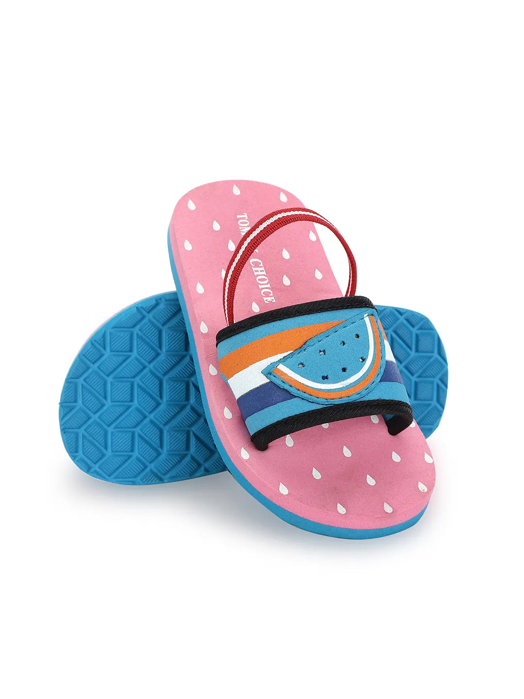 TOMSY CHOICE Kids EVA Sandals for Girls & Boys | Lightweight Comfortable Slip-On Summer Sandals | Anti-Slip Waterproof Casual Footwear for Kids