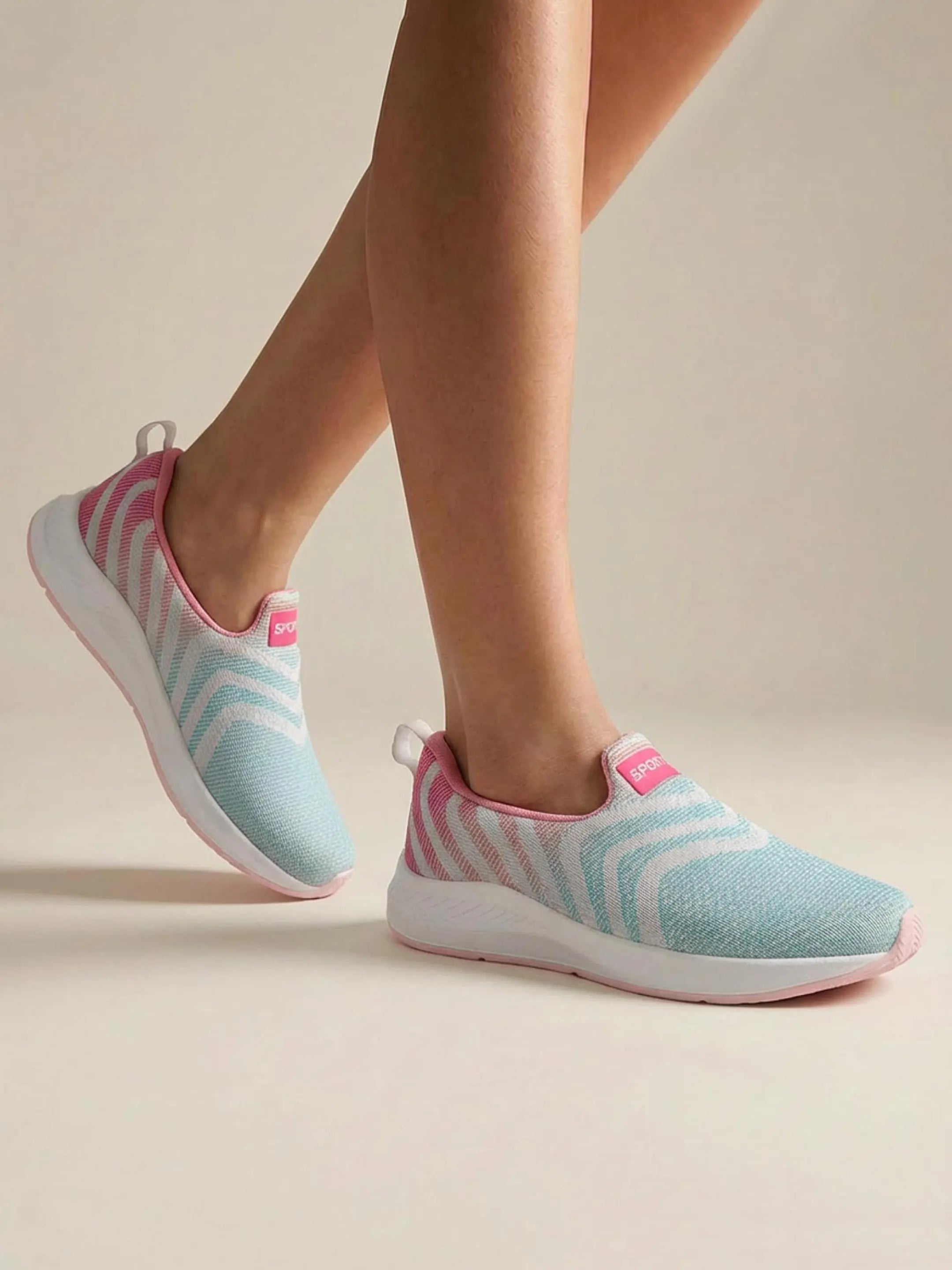 TOMSY CHOICE Women Sky EVA Running Shoes | Lightweight Comfortable Sports Shoes for Women | Breathable Walking & Gym Sneakers | Anti-Slip Casual Everyday Shoes