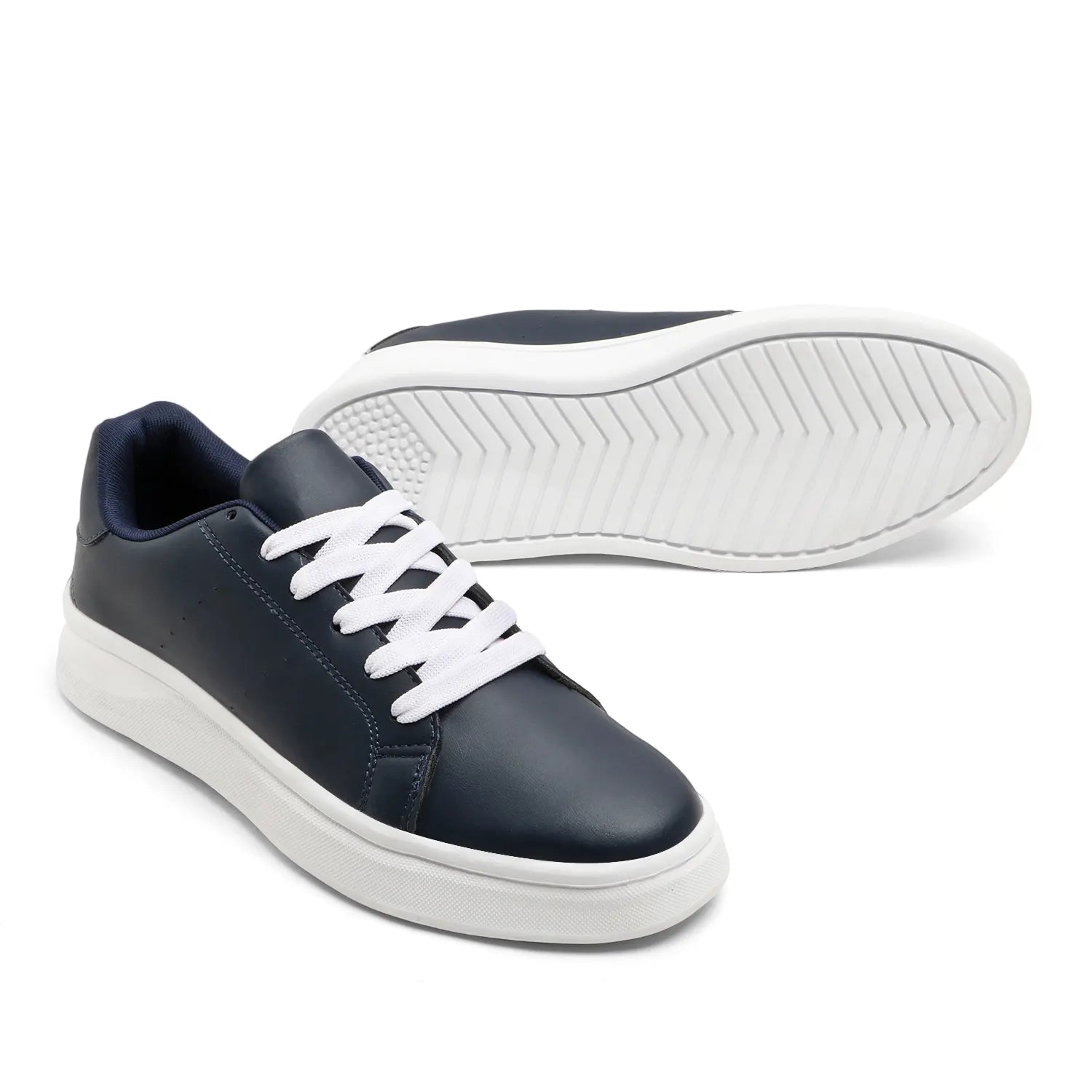 Tomsy Choice Fashionable Black Lifestyle Leather Shoes for Men