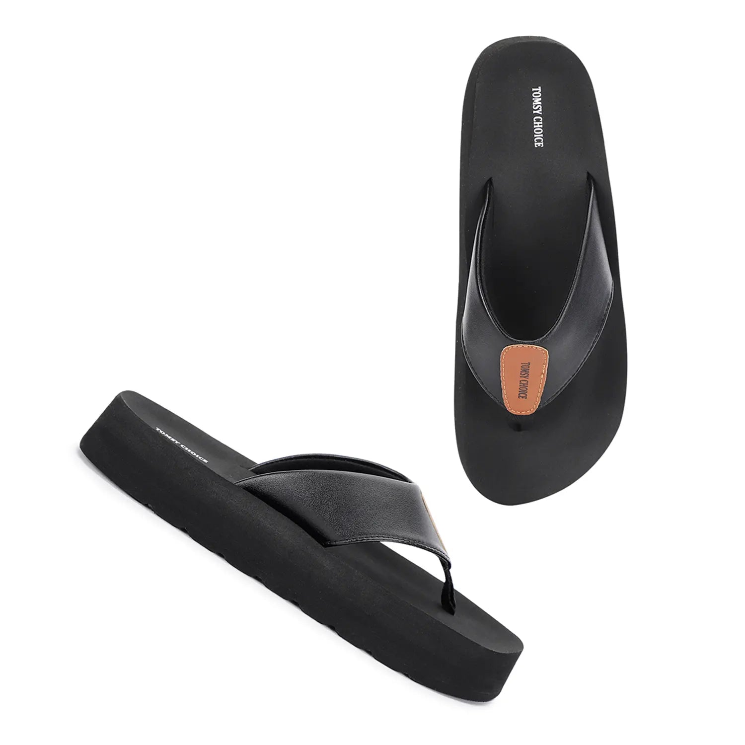 TOMSY CHOICE EVA Flip Flops for Mens | Soft & Lightweight EVA Sole | Ortho Flip Flop Comfortable Slippers for Indoor & Outdoor Use